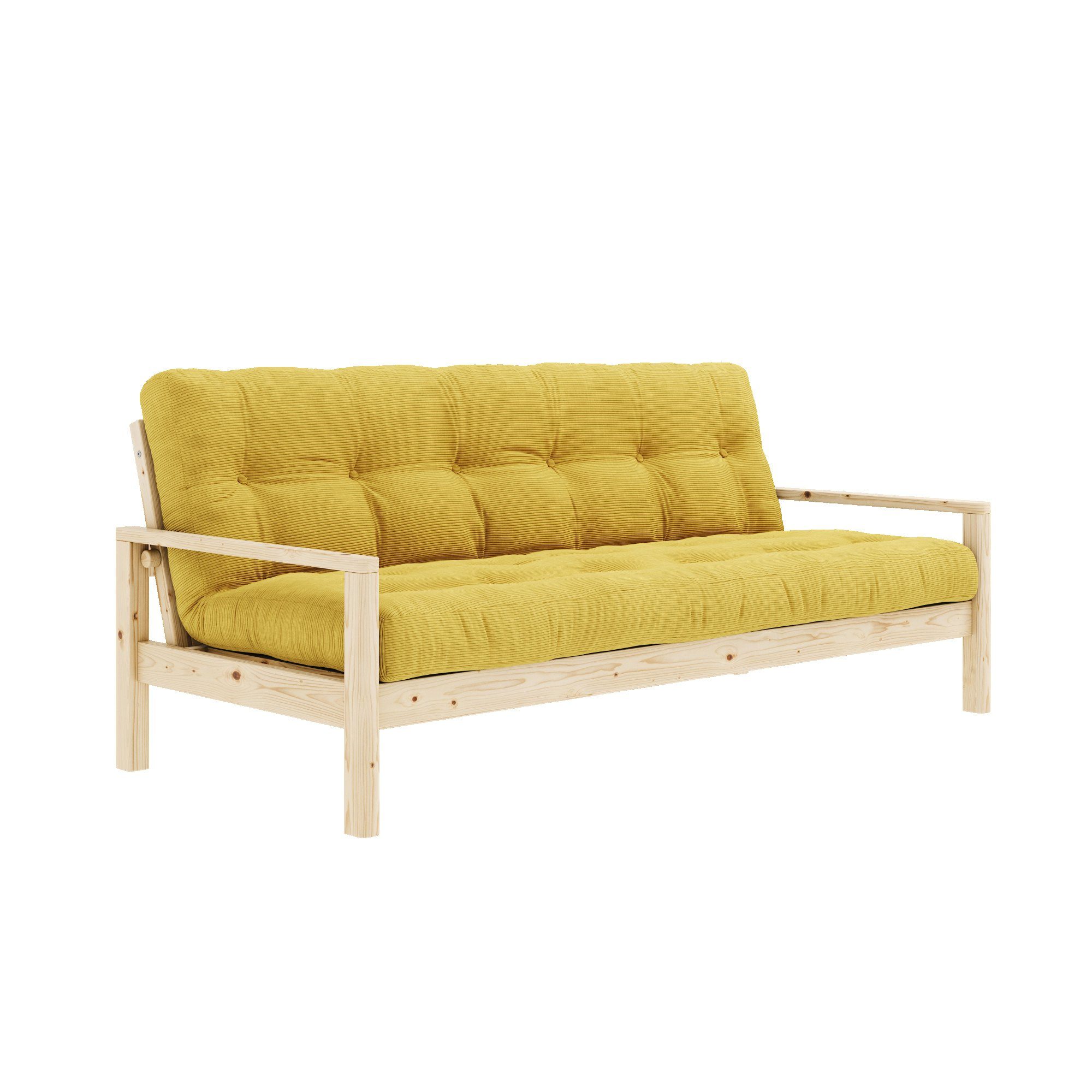 Karup Slaapbank Knob met futonmatras, verschillende kleuren, fsc®-gecertificeerd, dennenhout