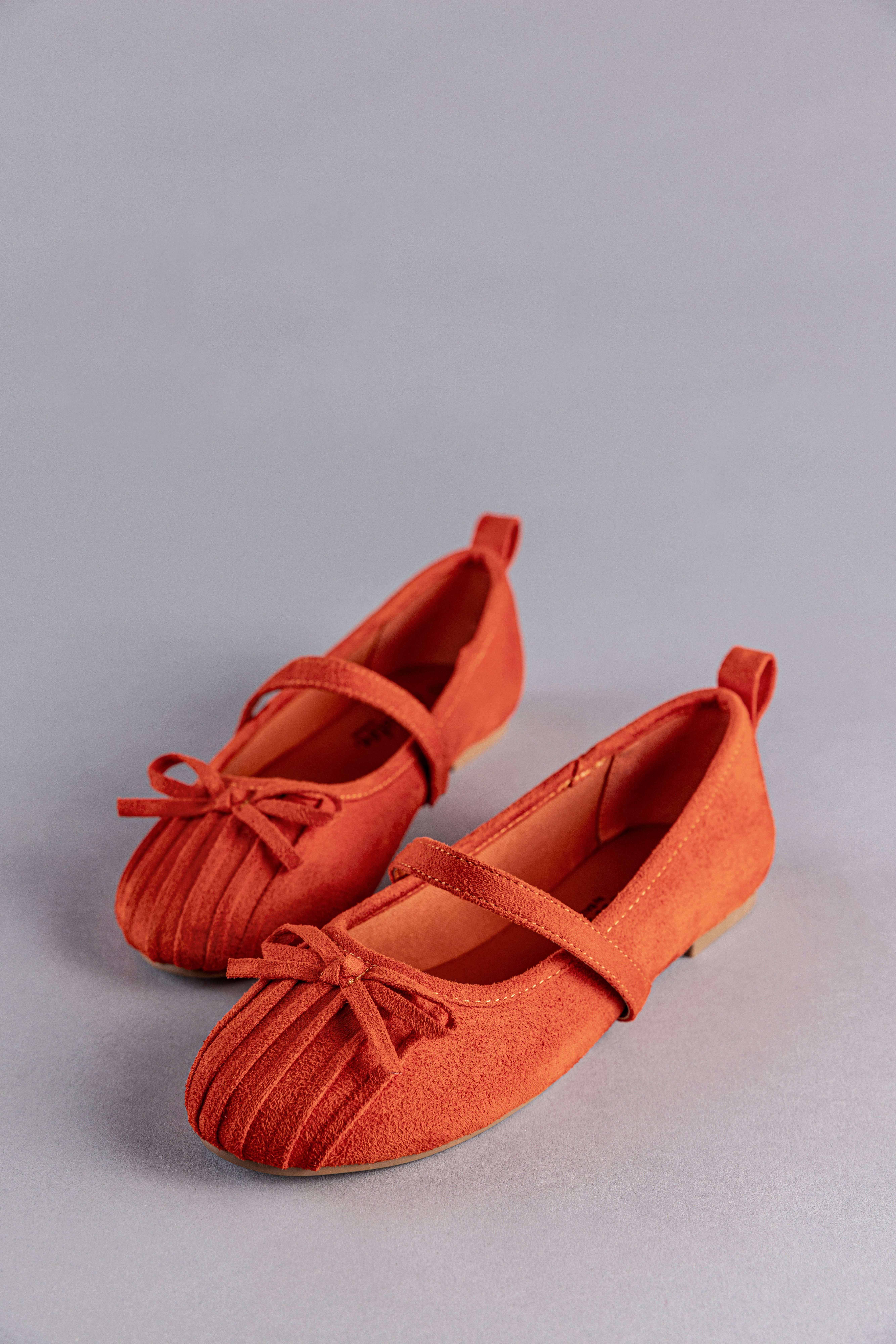 Aniston SHOES Ballerina's dames klassieke ballerina's maat 41 oranje