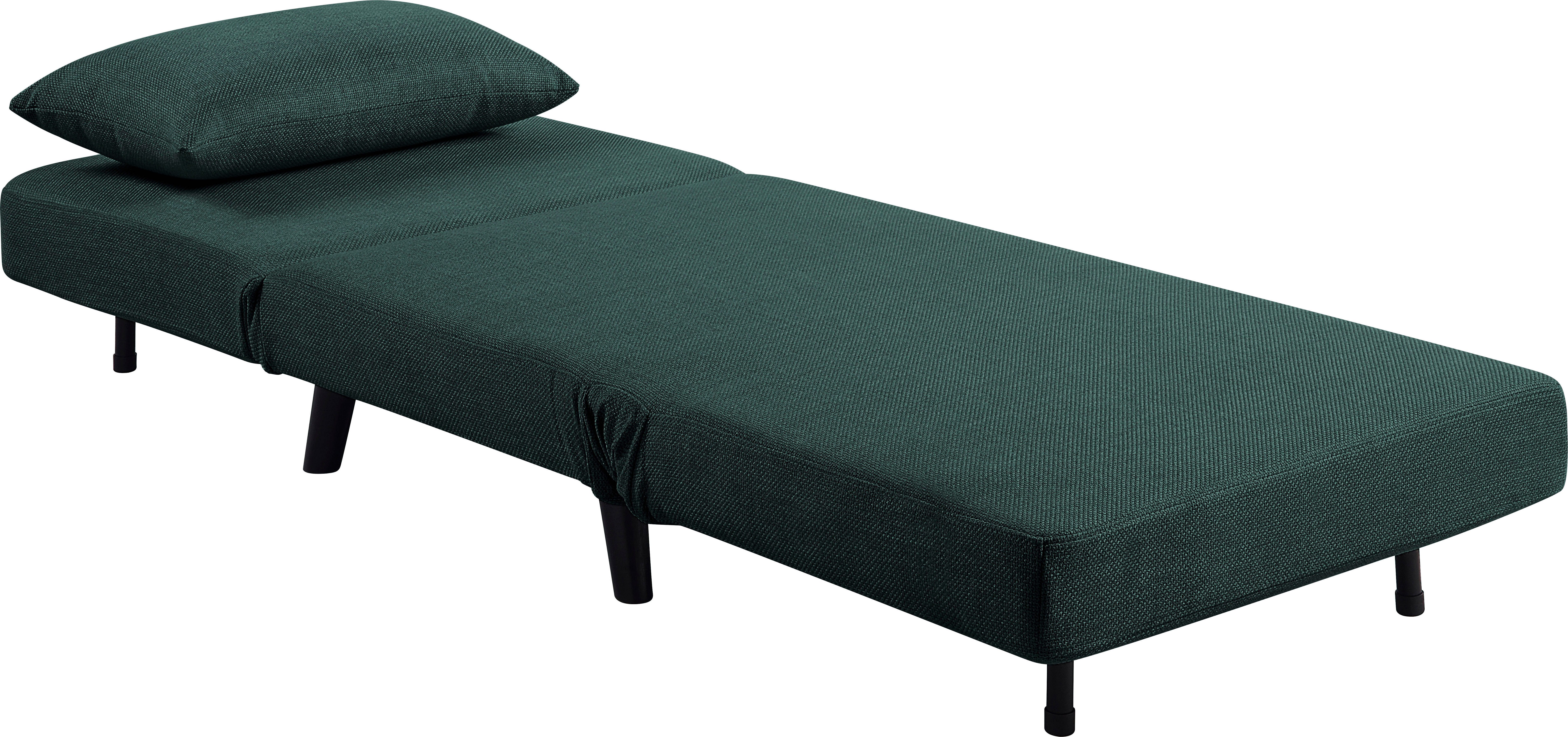 ATLANTIC home collection Fauteuil Robby incl. bedfunctie, meerdere verstelbaar, structuurstof
