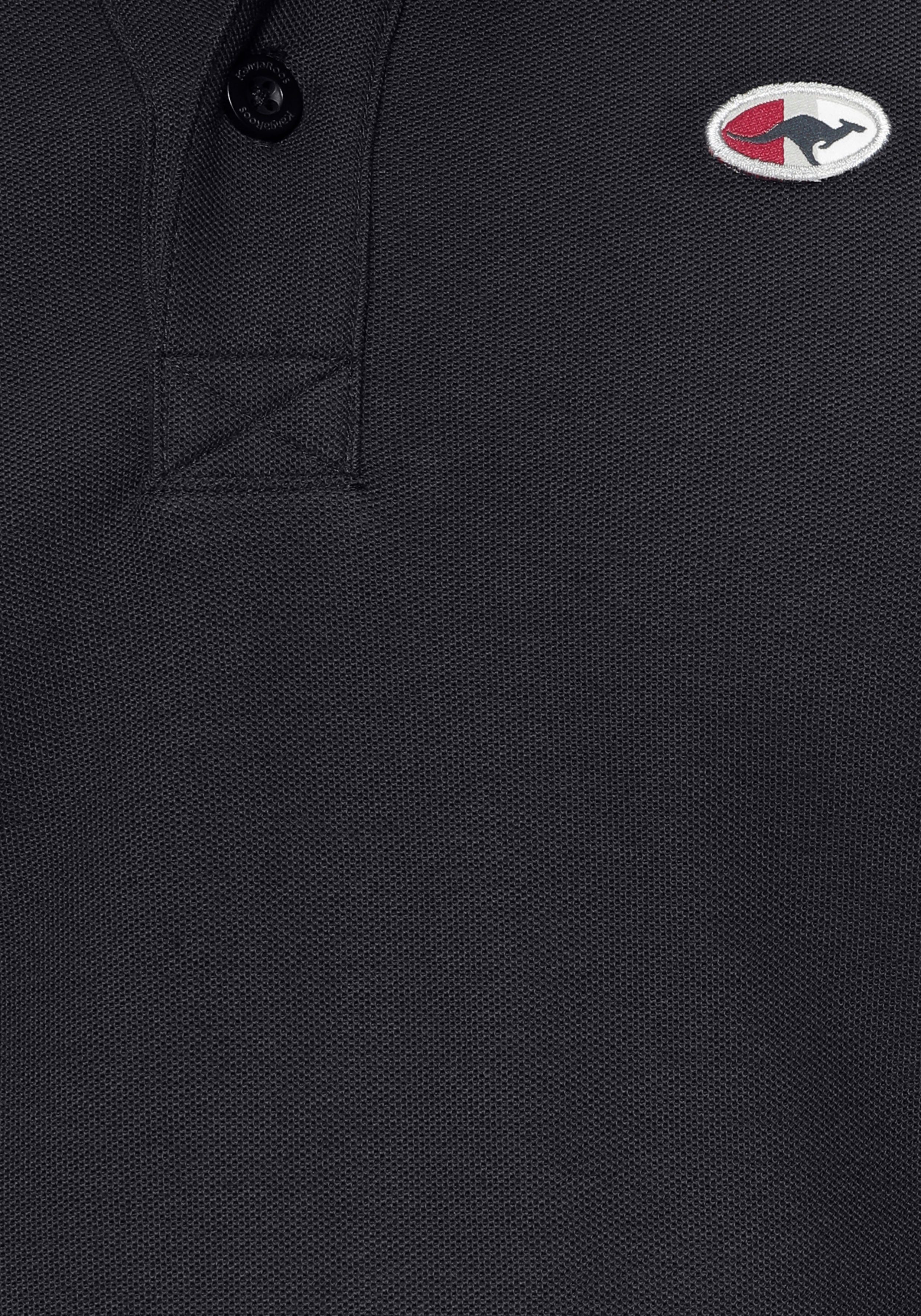 KangaROOS Poloshirt Korte mouwen, met polokraag, van piqué-stof, van 100% katoen