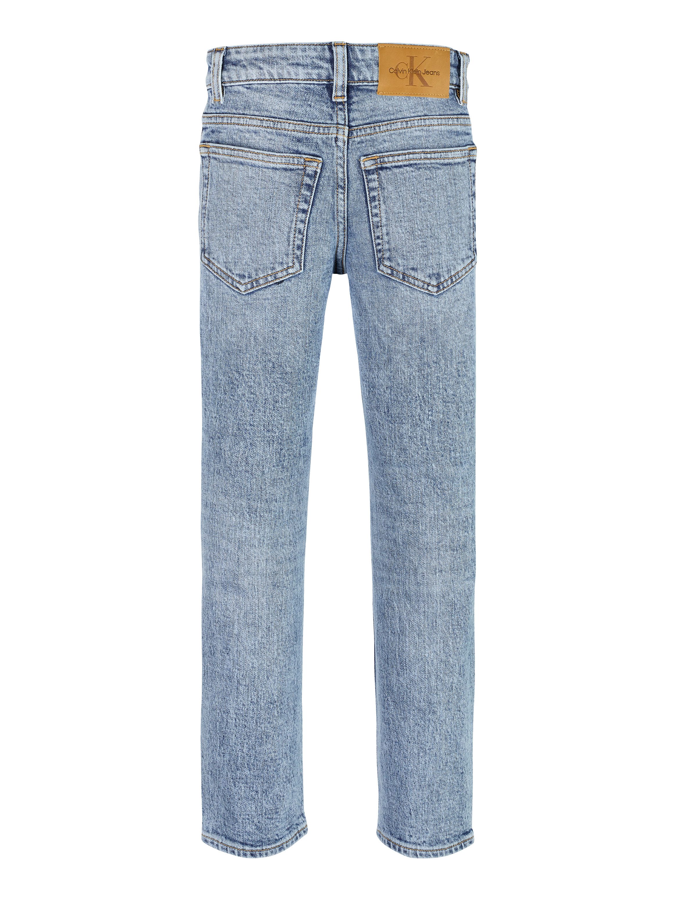 Calvin Klein Slim fit jeans REEF BLUE SLIM in stone-wasbeurt