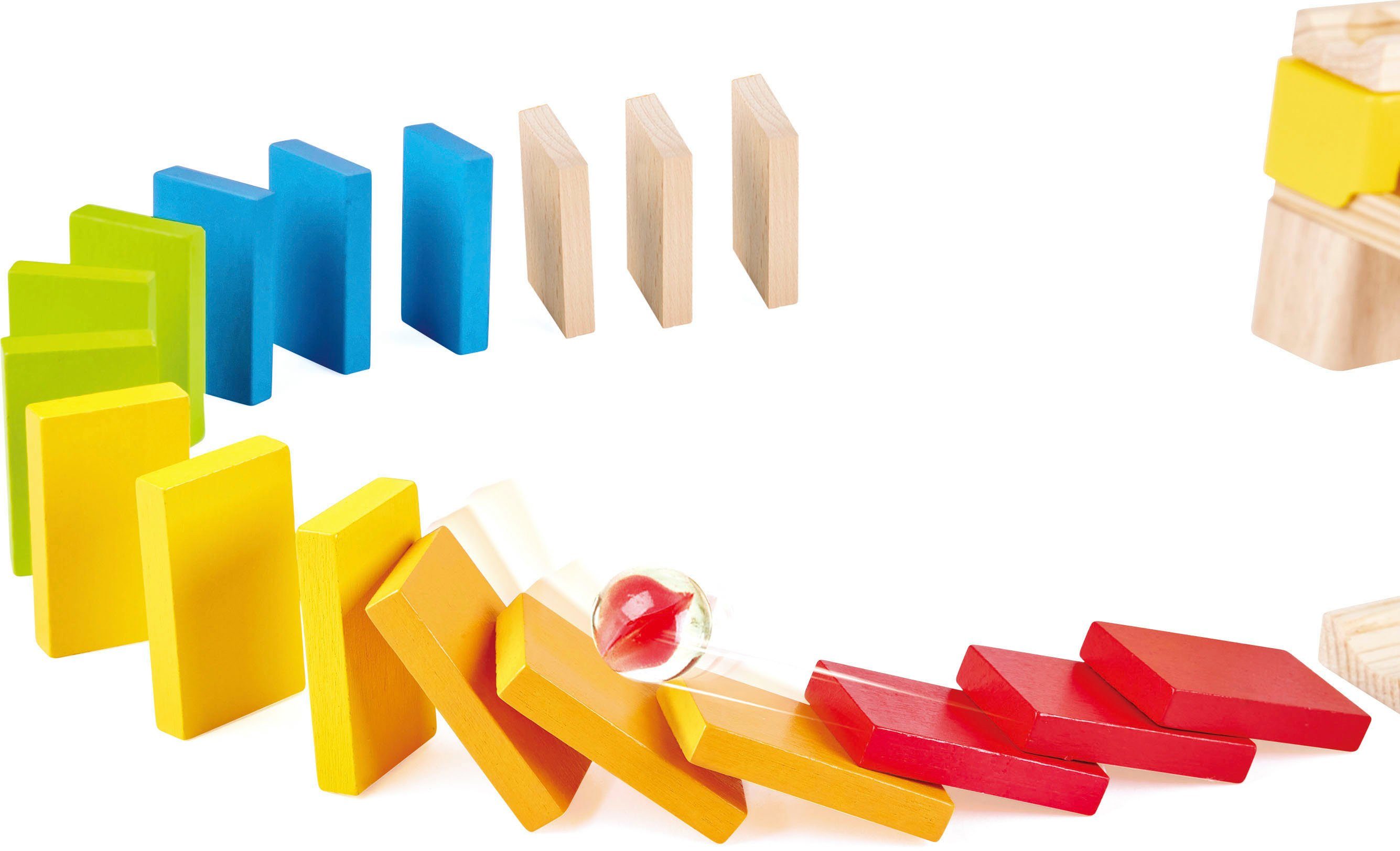 Hape Knikkerbaan Opvallende marmerbaan met Domino