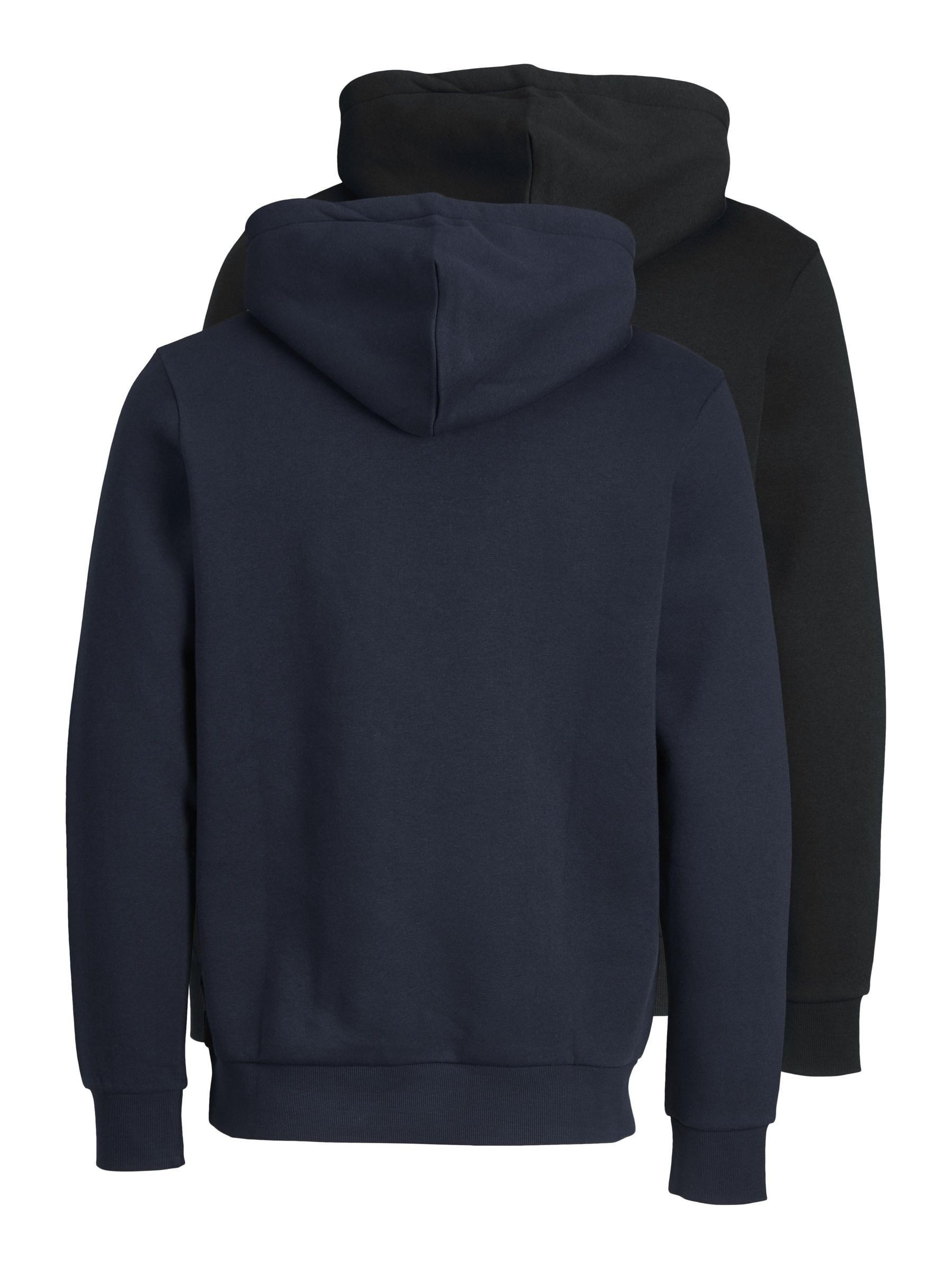 Jack & Jones Hoodie JJECORP LOGO SWEAT HOOD 2PK MP NOOS (2-delig, Set van 2)