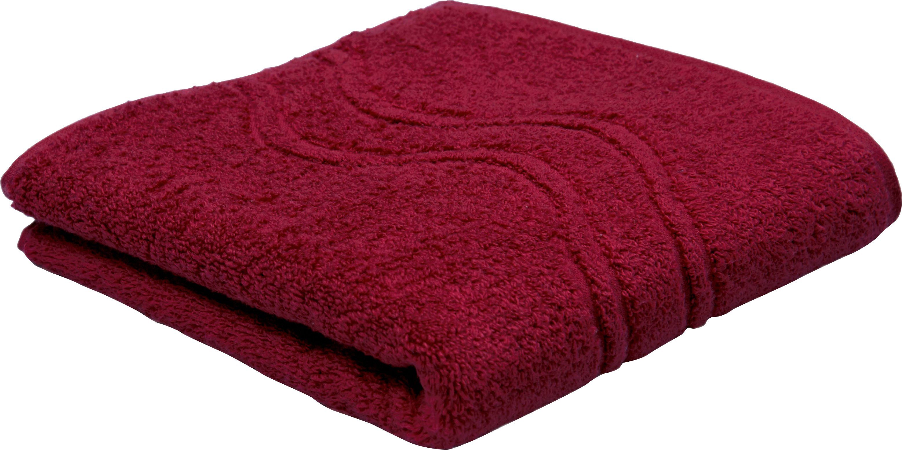ROSS Handdoek Kasjmier met golfrand (2 stuks)