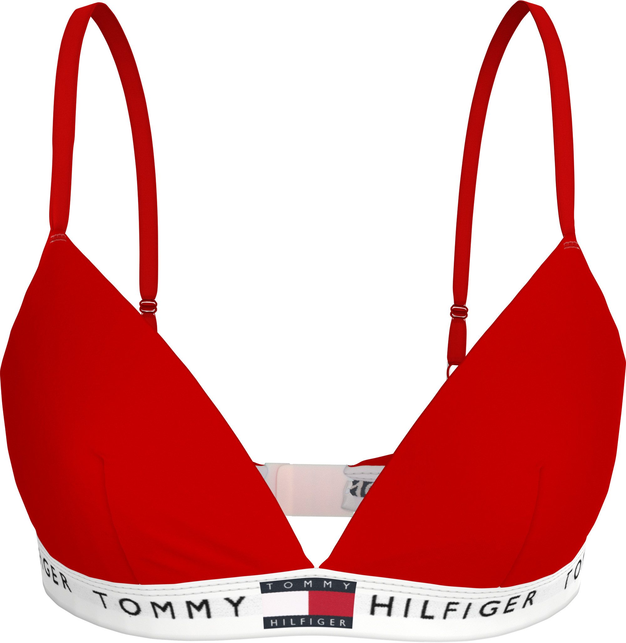 Tommy Hilfiger Underwear Triangel-bh RP TRIANGLE (EXT. SIZE) in grote maten, met logo