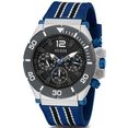 guess multifunctioneel horloge gw0415g2 blauw