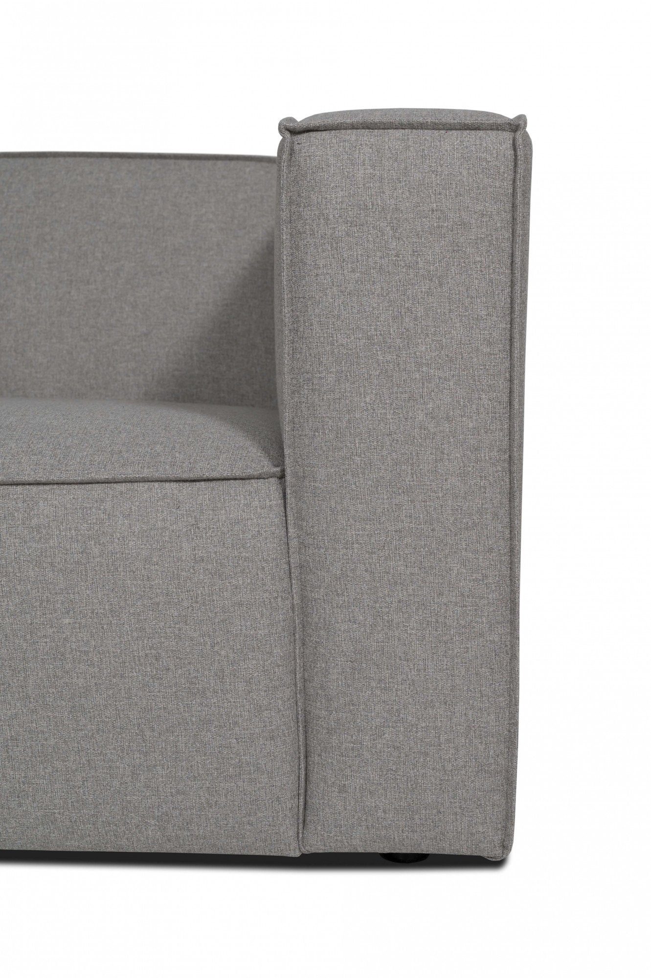 andas Hoekbank Dalby, L-model, extra diepe zitting, met biesnaad, aangenaam zitcomfort