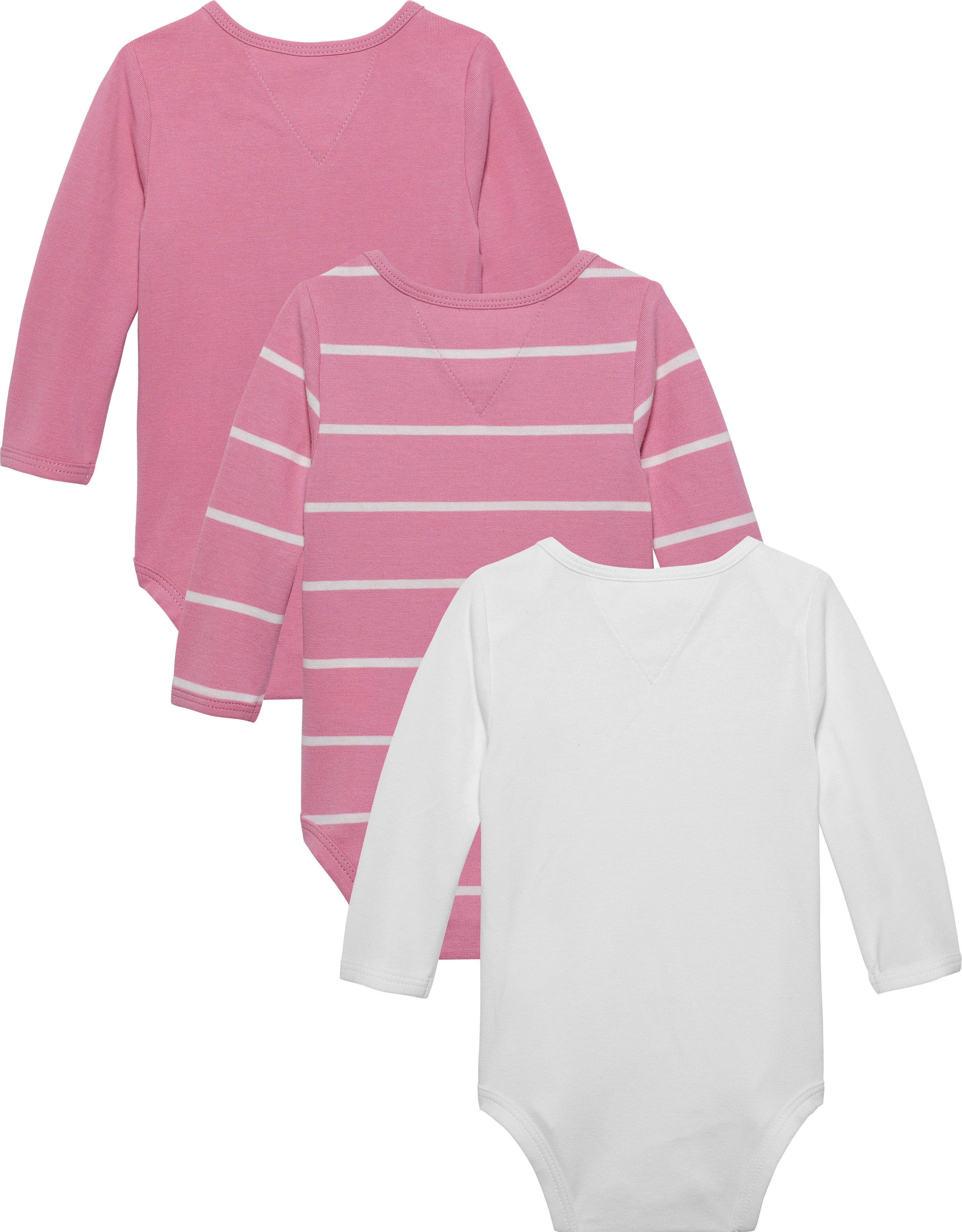 Tommy Hilfiger Babyuitzet 3 PACK BODY L/S GIFTBOX (3-delig)