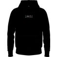 tommy hilfiger hoodie square logo hoody zwart