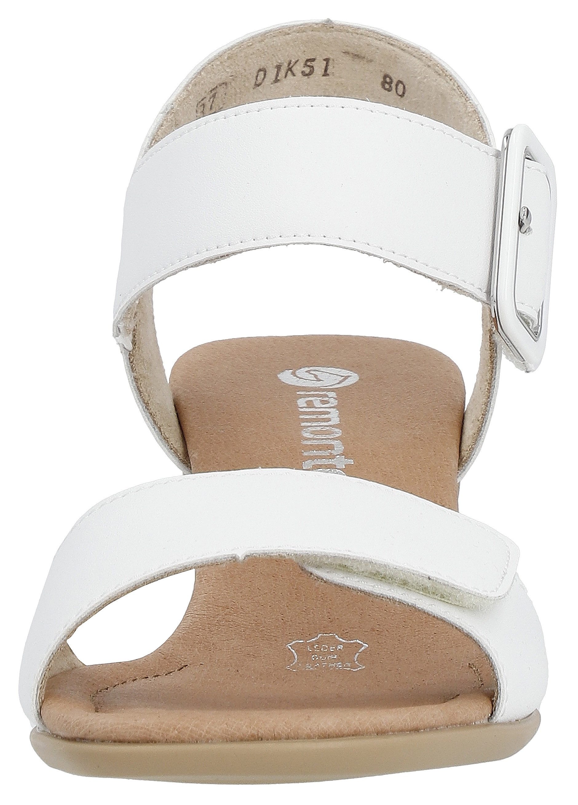 Remonte Sandaaltjes ELLE-Collection , blokhak, zomerschoen, sandaal, avondschoen met klittenband
