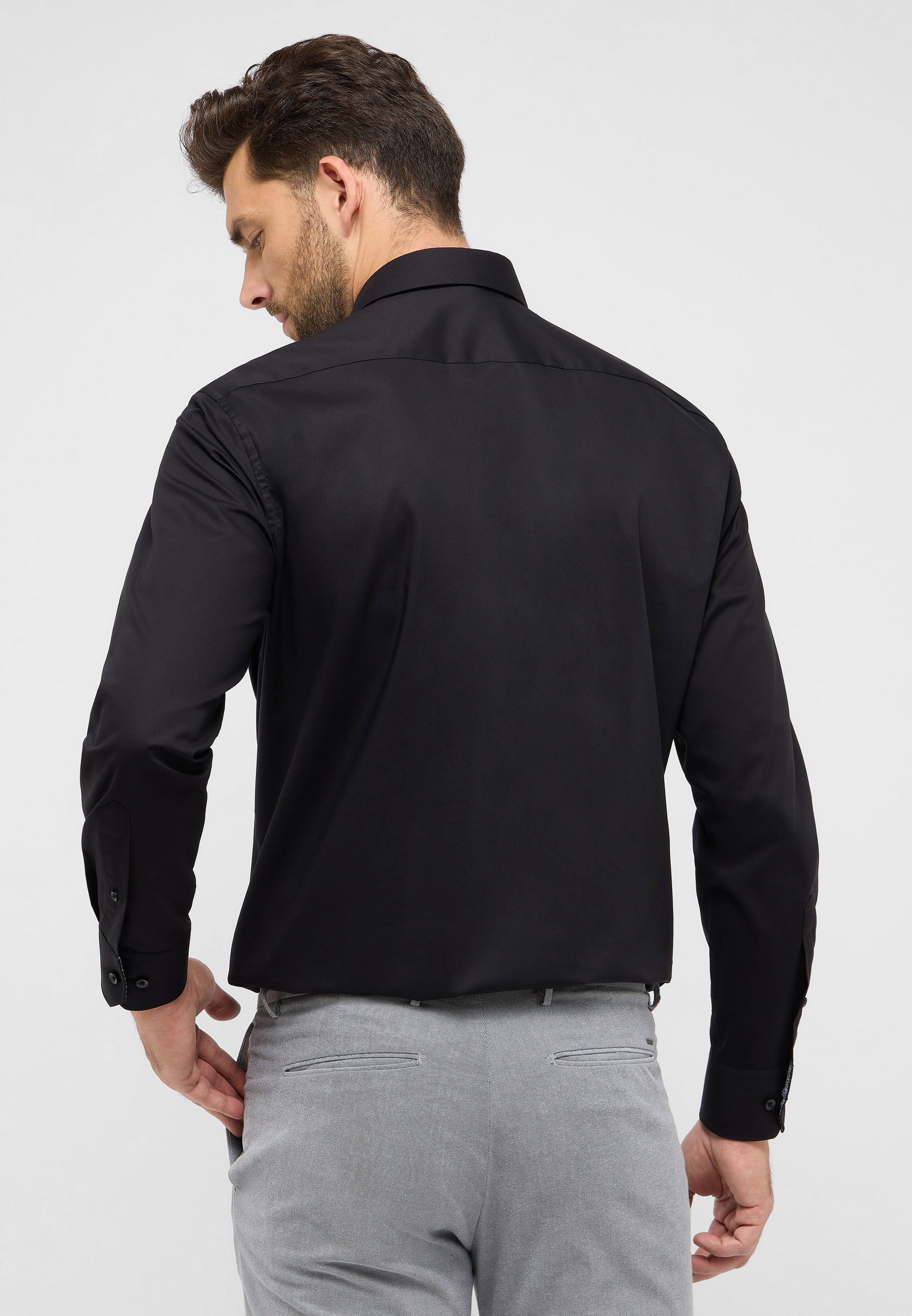 Eterna Overhemd met lange mouwen Comfort fit