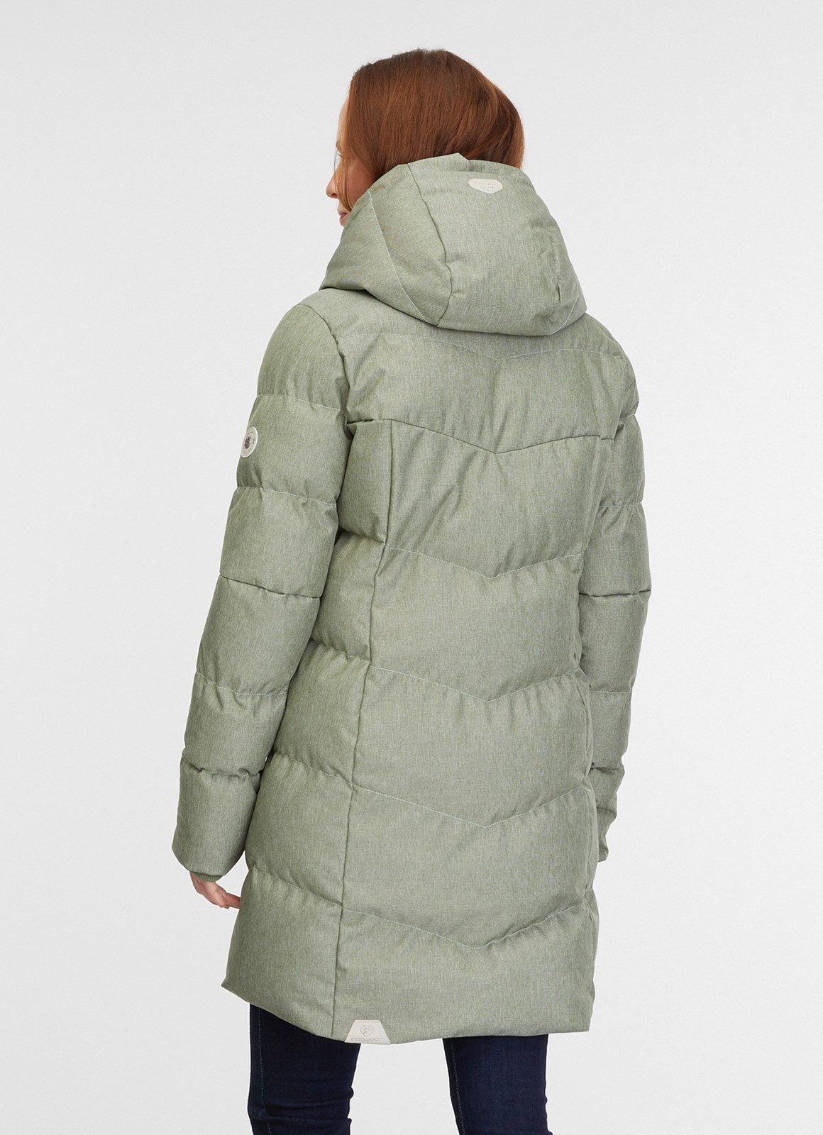 Ragwear Gewatteerde jas PAVLA waterafstotende en verwarmende quiltmantel voor de winter