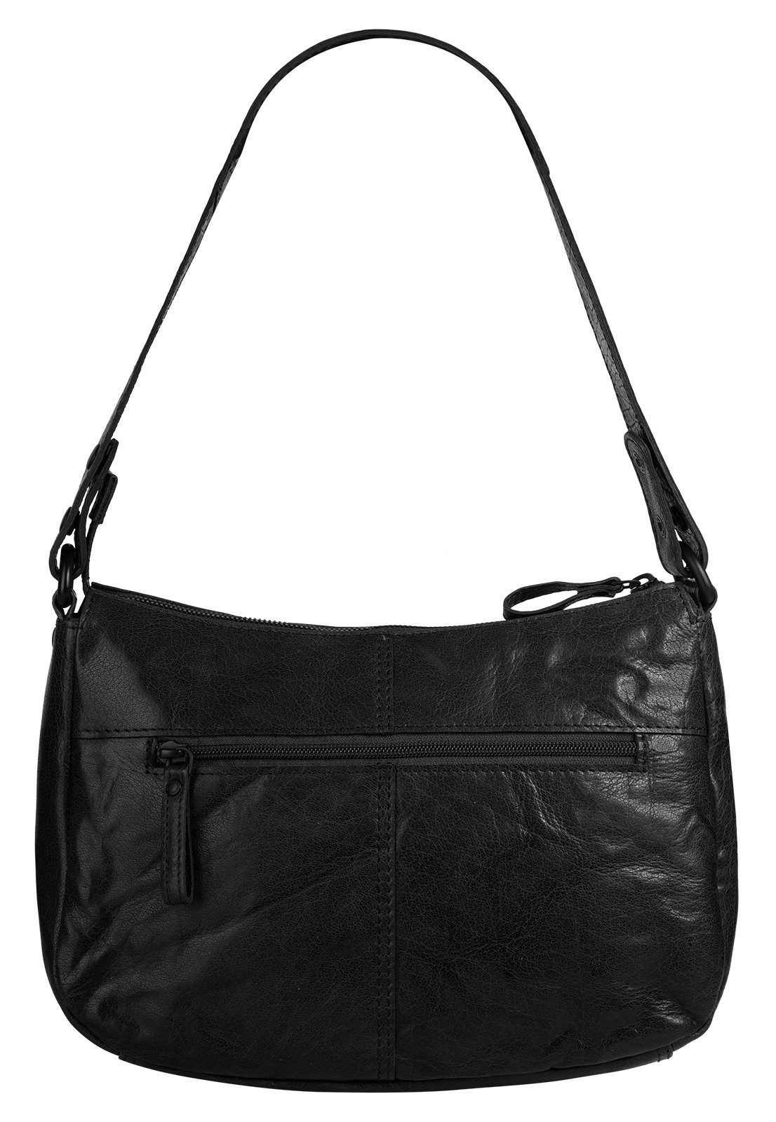 Spikes & Sparrow Schoudertas echt leder
