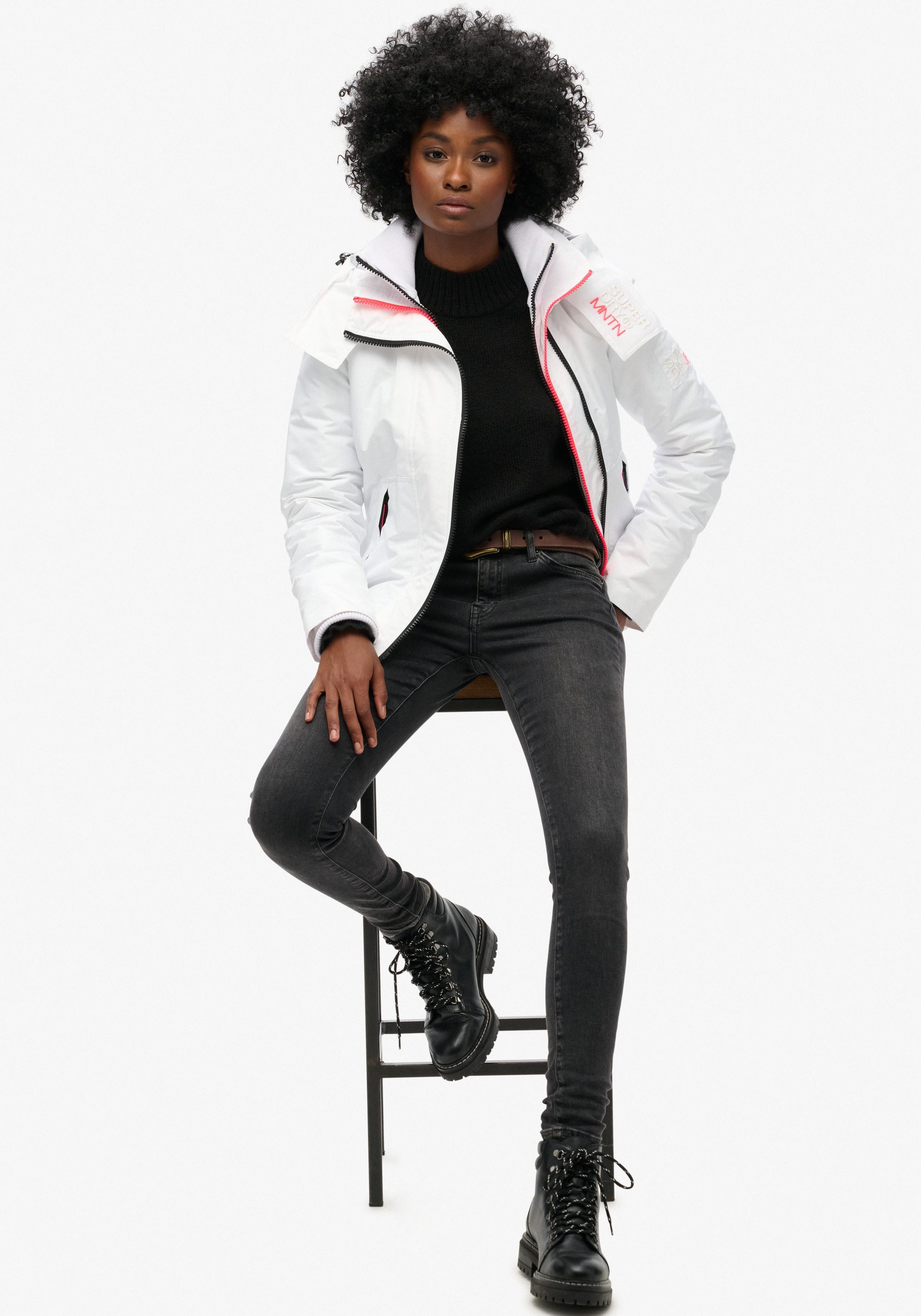 Superdry Outdoorjack HOODED MTN WINDBREAKER JACKET