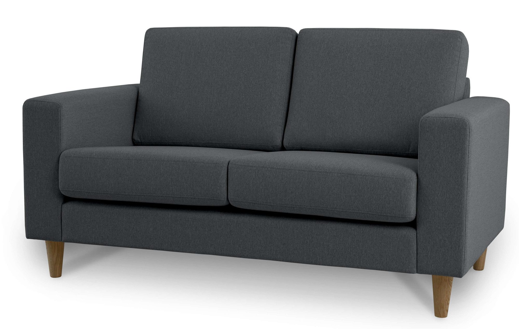 andas 2-zitsbank Tvinno in scandinavische stijl, met massief houten poten, breedte 155 cm