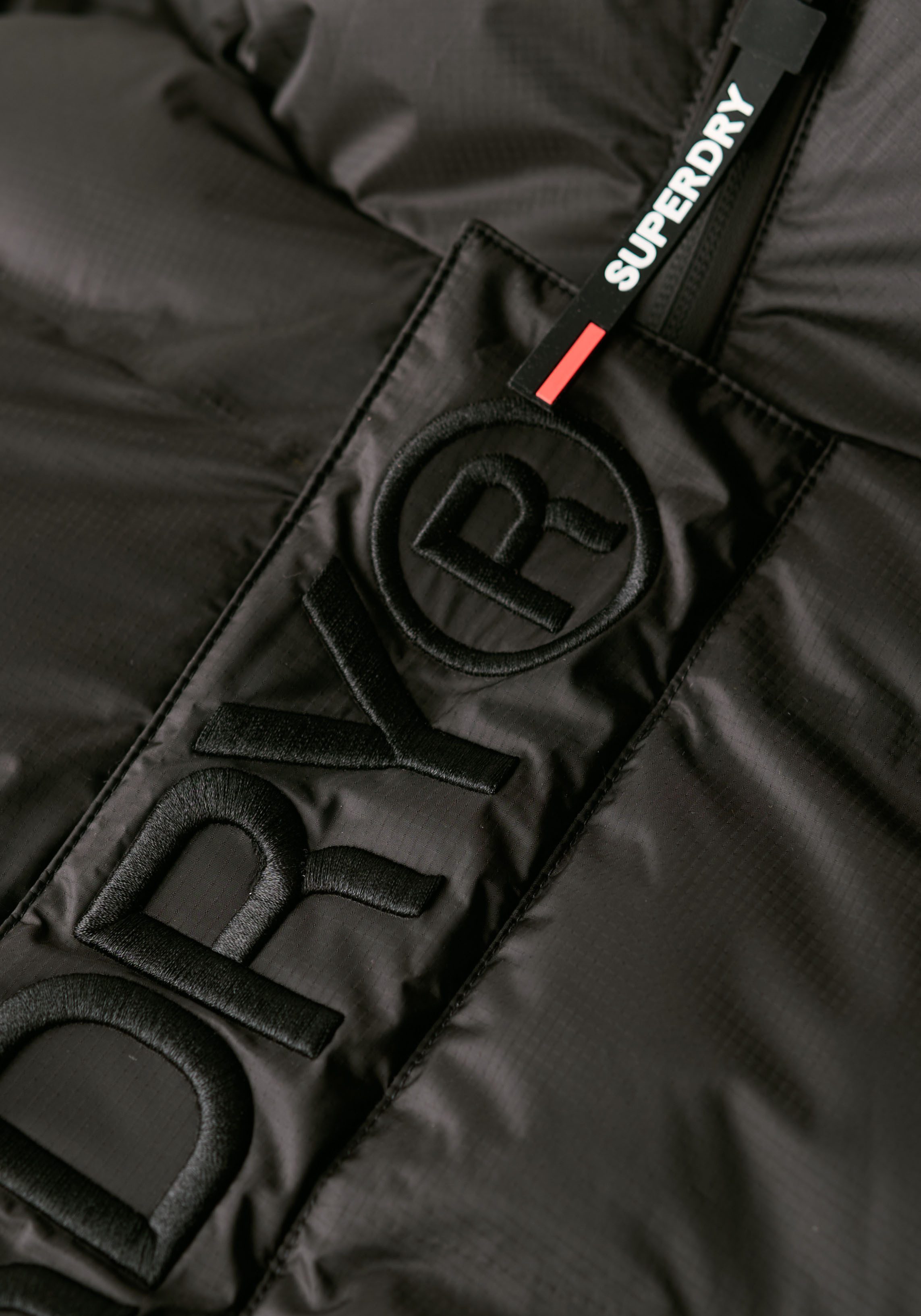 Superdry Gewatteerde jas Hooded City Graphic Puffer Jkt
