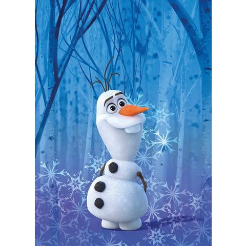 Komar wanddecoratie Frozen Olaf Crystal, zonder lijst