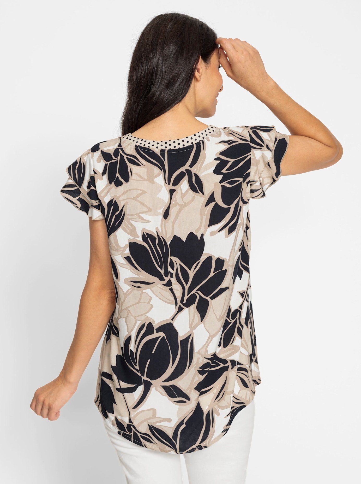 heine Gedessineerde blouse