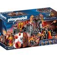 playmobil constructie-speelset kasteel van de burnham raiders (70221), novelmore made in germany (215 stuks) multicolor