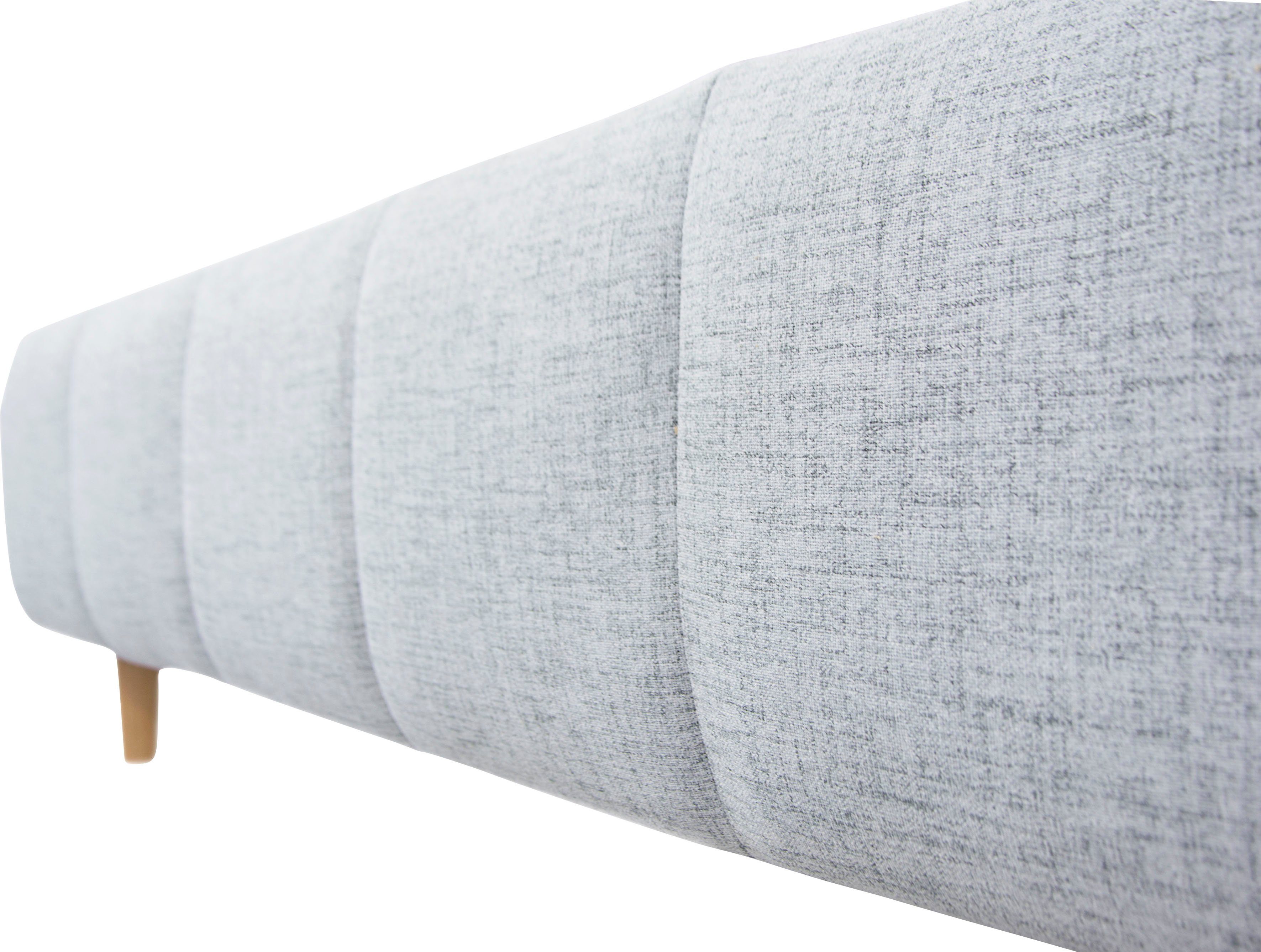 andas Gestoffeerd bed Tarje in 5 breedten, ook in extra lang 220 cm, incl. lattenrol