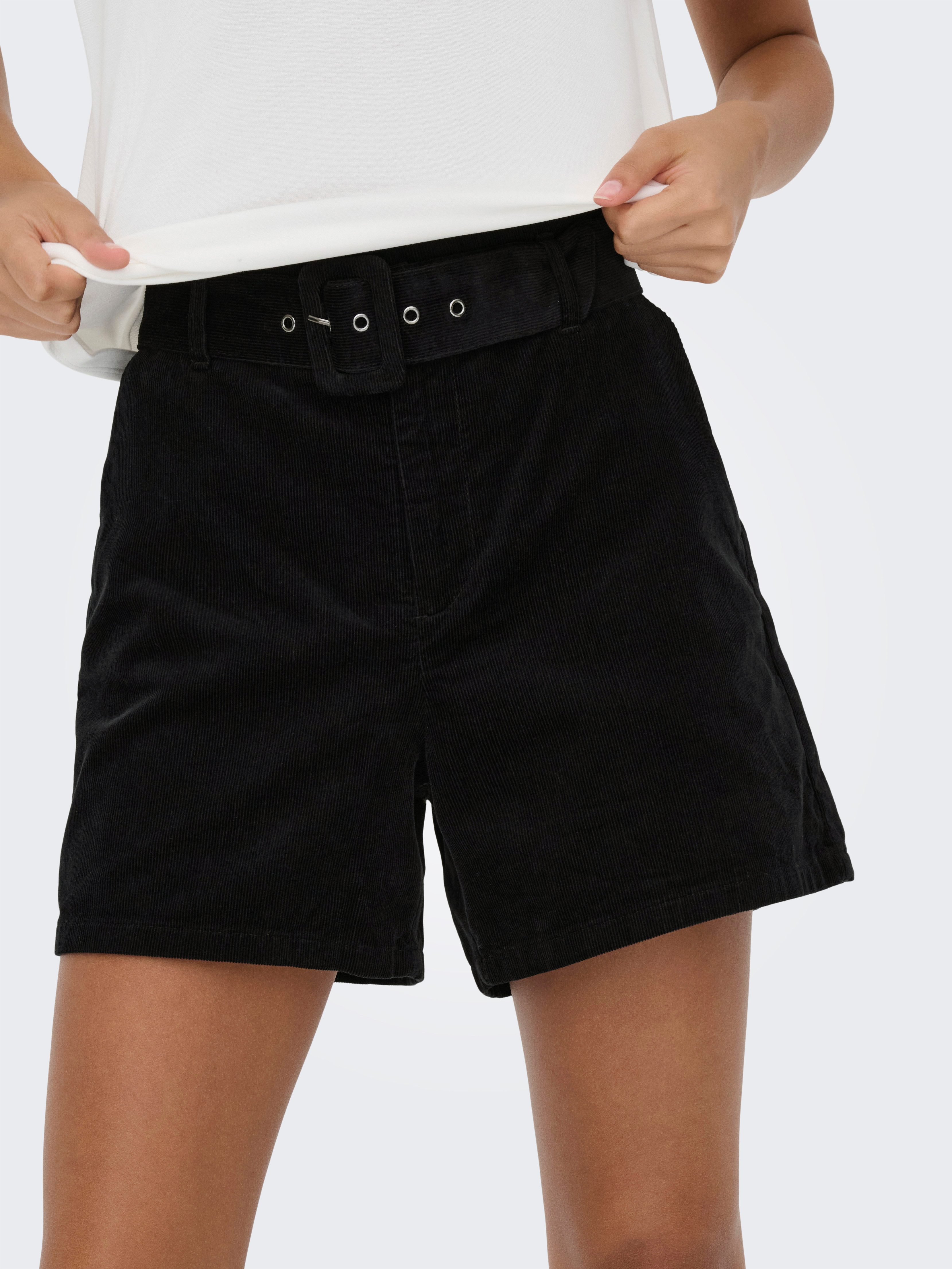 Only Short ONLNESSA HW BELT CORD SHORTS CC PNT