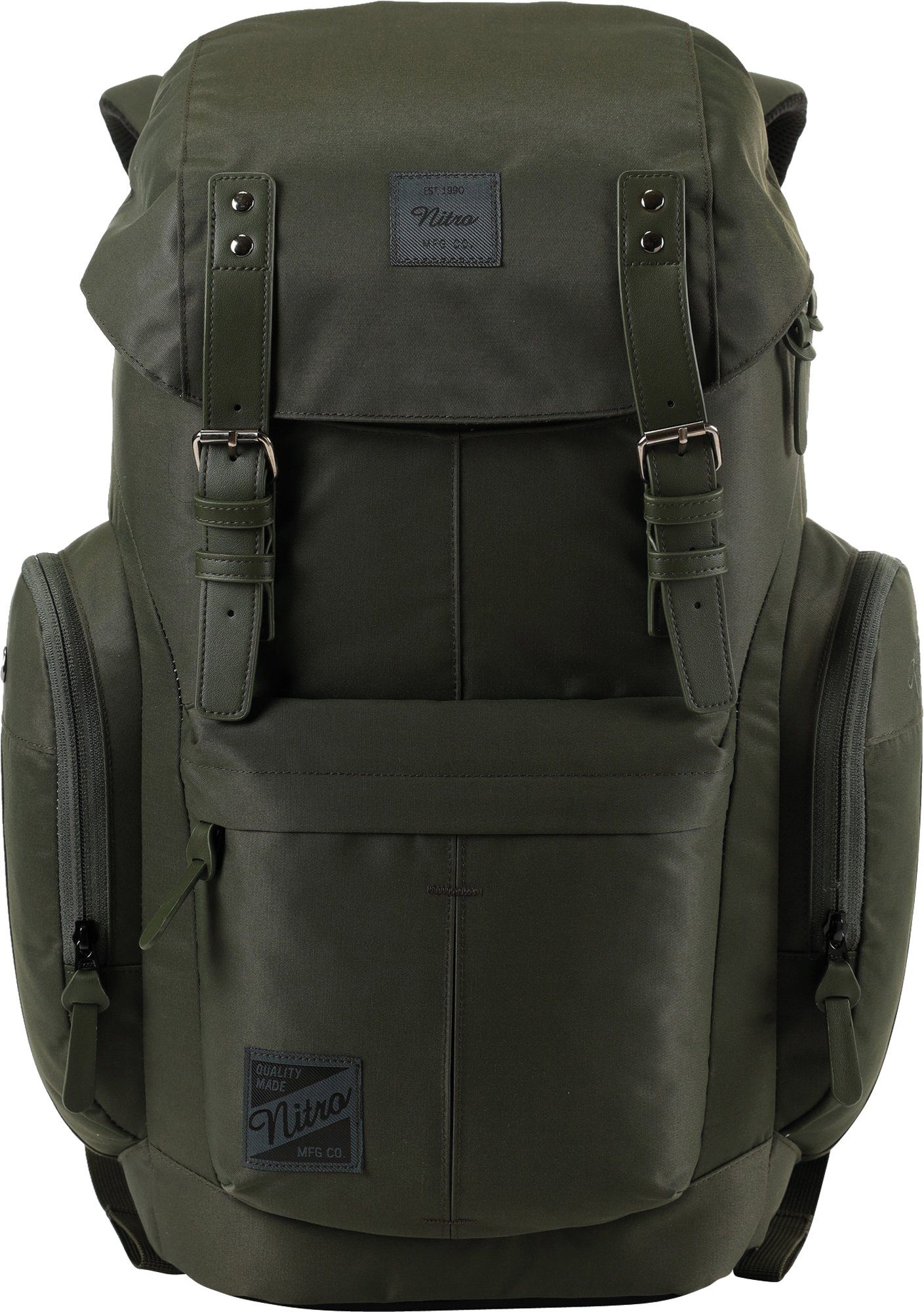 NITRO Vrijetijdsrugzak Daypacker met laptopvak, schoolrugzak, wandelaarsrugzak of streetpack