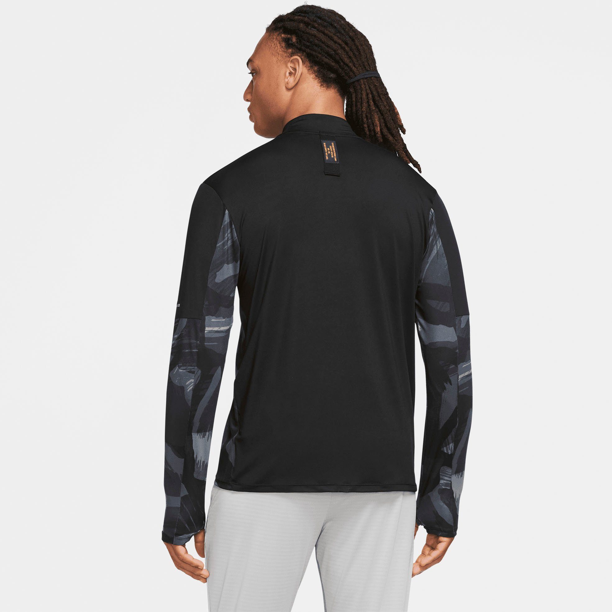 Nike Runningshirt M NK DF ELMNT CAMO TOP HZ