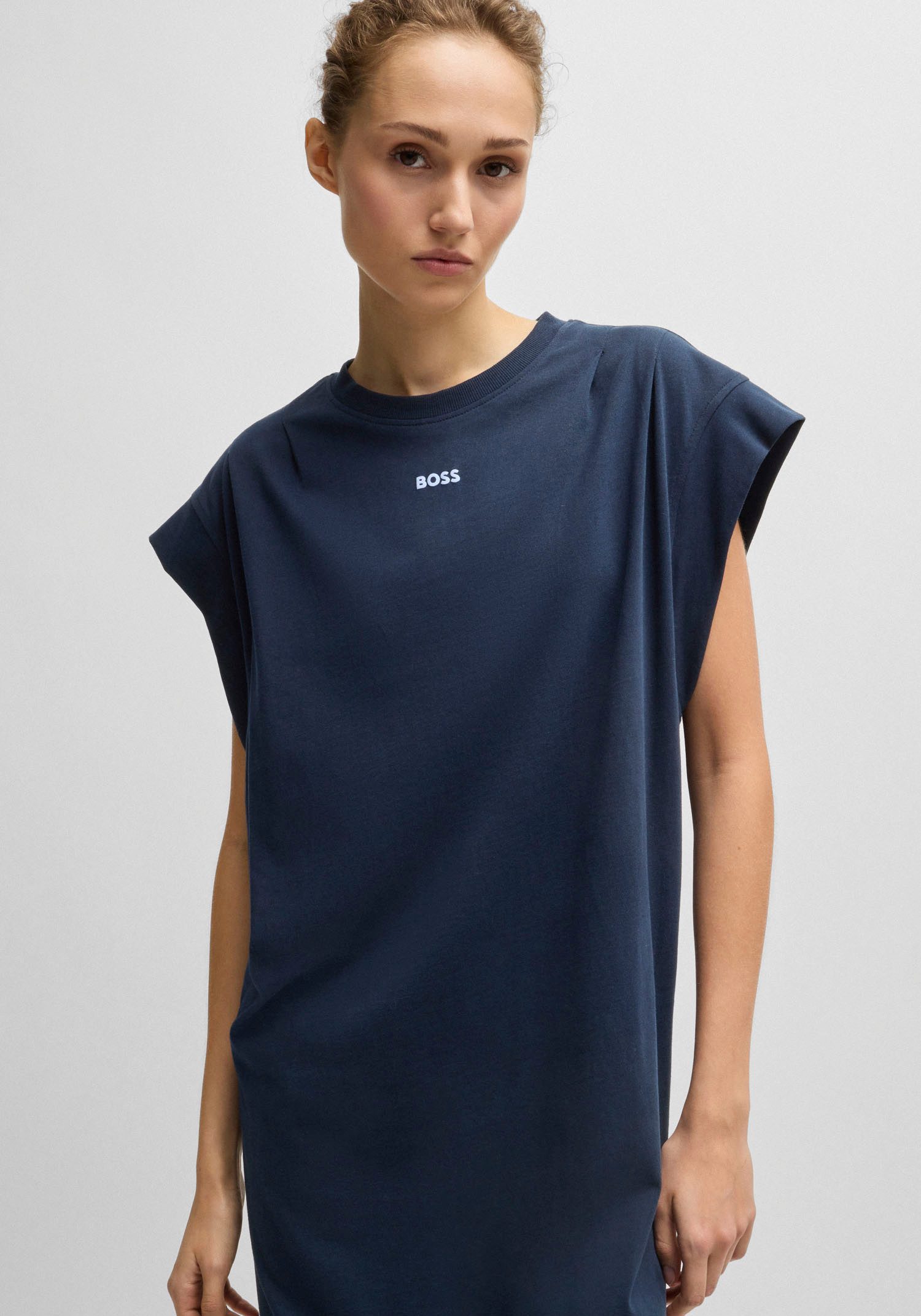 Boss Orange Sweatjurk C_Edress_4 met wijde aangeknipte mouwen