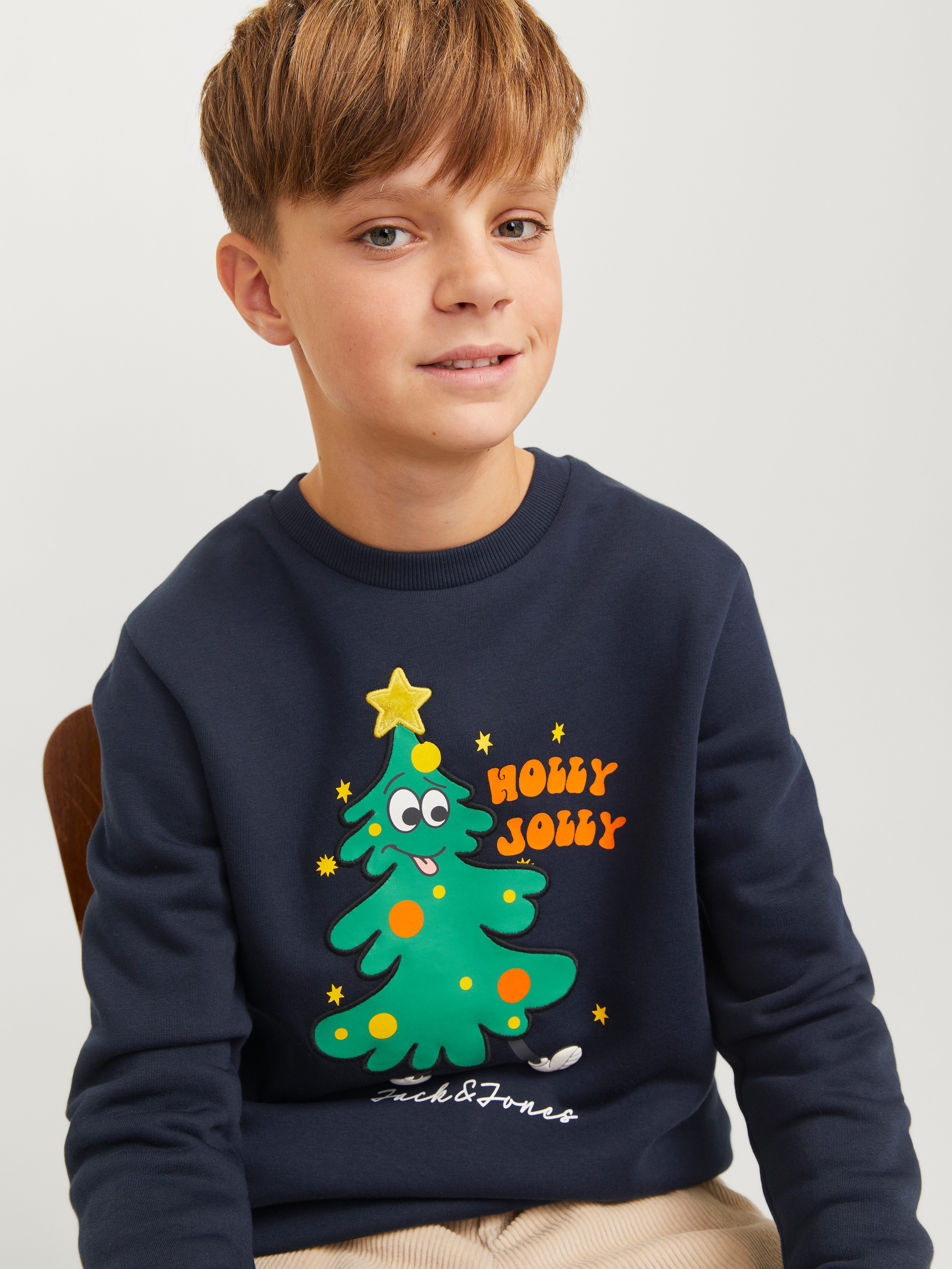 Jack & Jones Junior Sweatshirt JJXMAS JOLLY SWEAT CREW NECK JNR