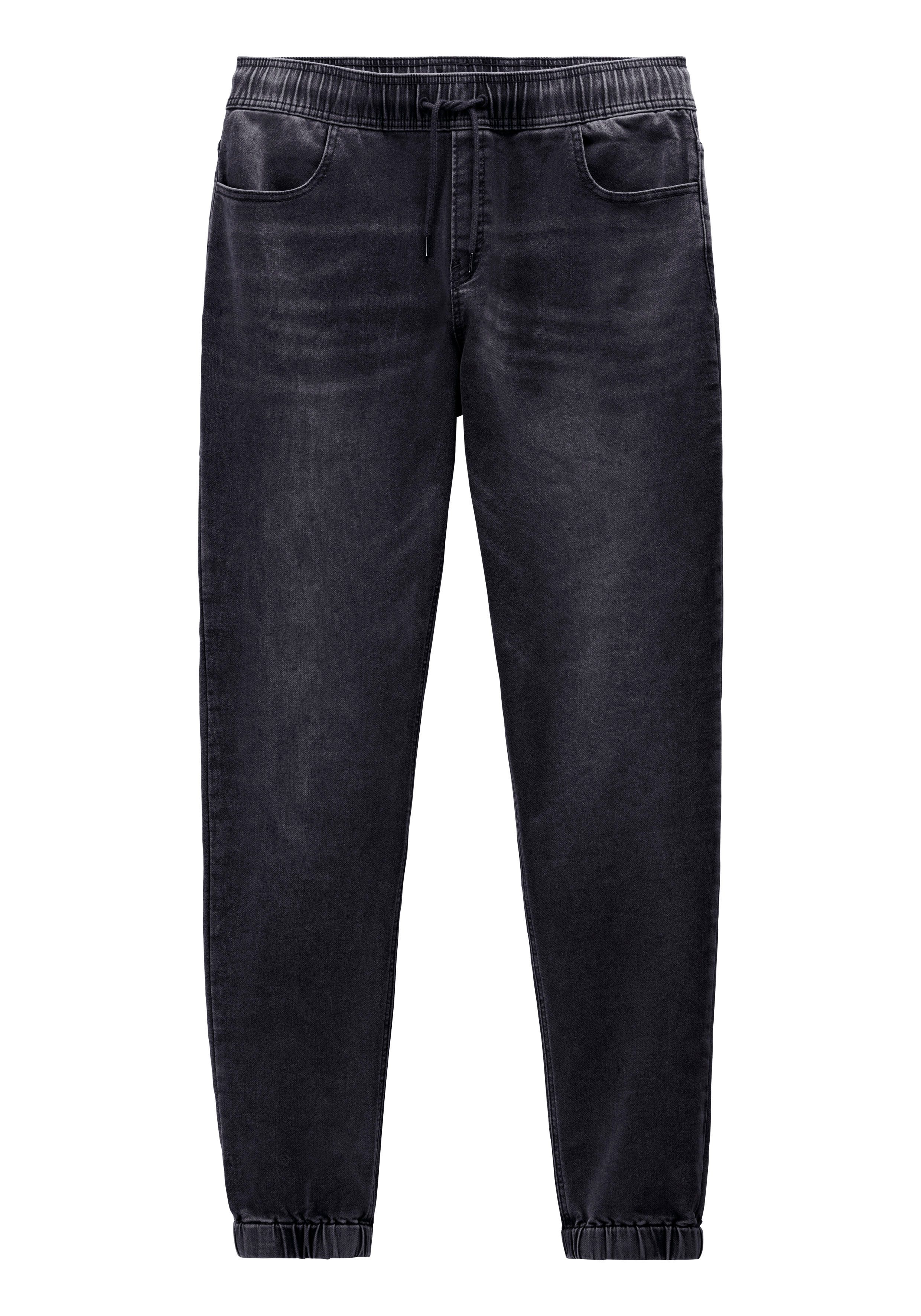 John Devin Joggingbroek Jogpants Joggpants met elastische band van zachte stretchkwaliteit