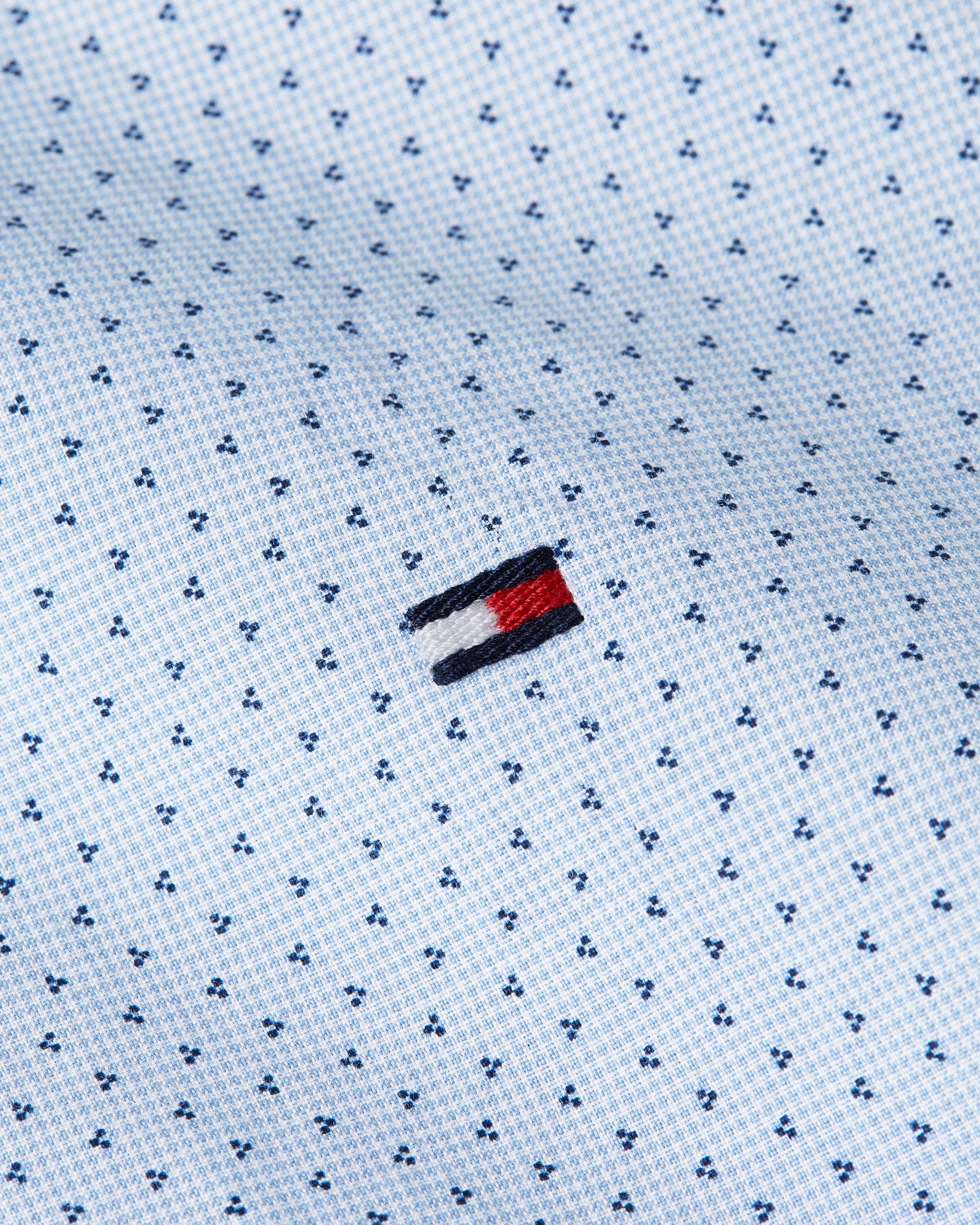 Tommy Hilfiger Overhemd met lange mouwen FLEX POPLIN MINI PRINT RF SHIRT