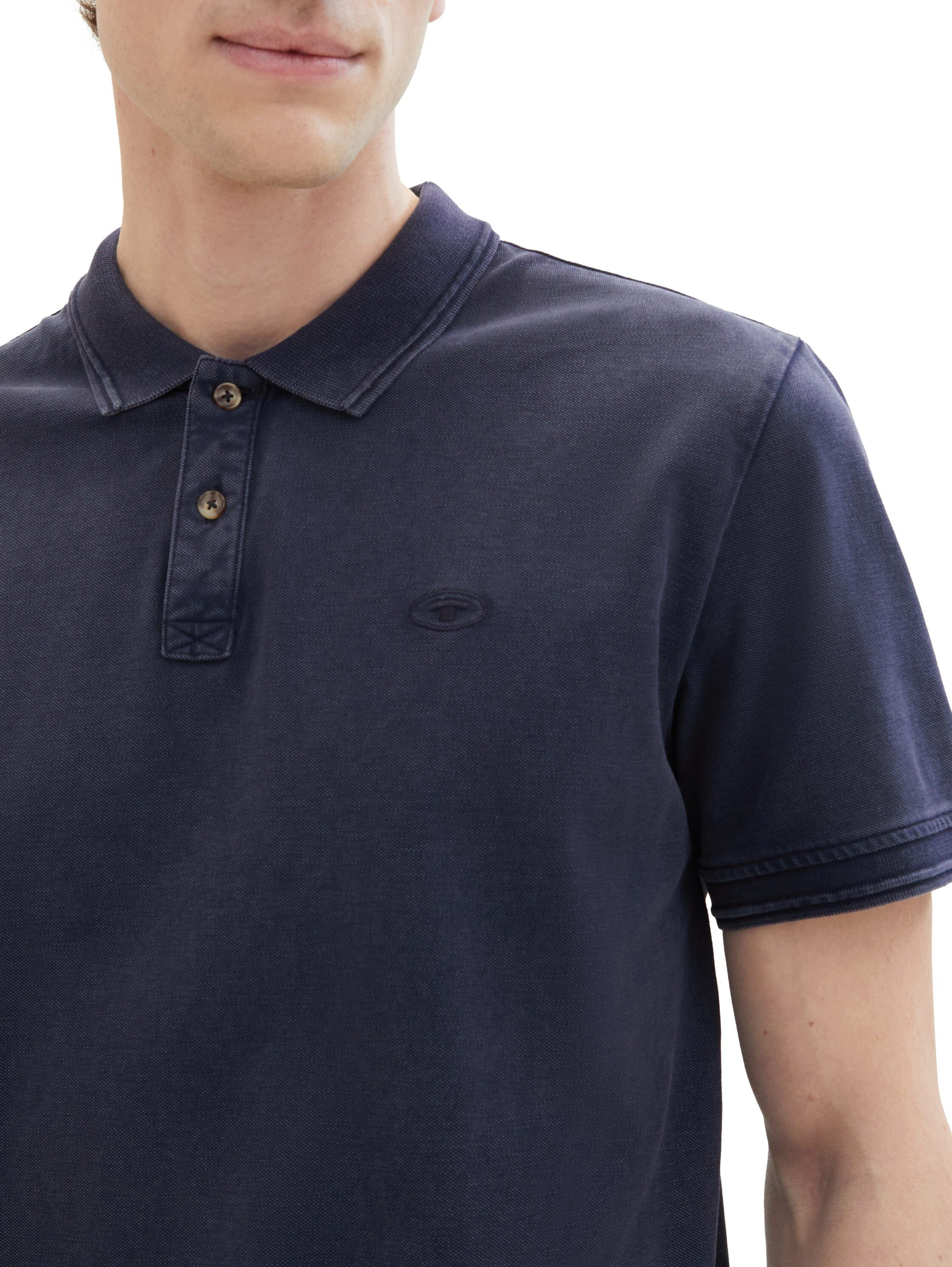 Tom Tailor Poloshirt met geborduurd logo