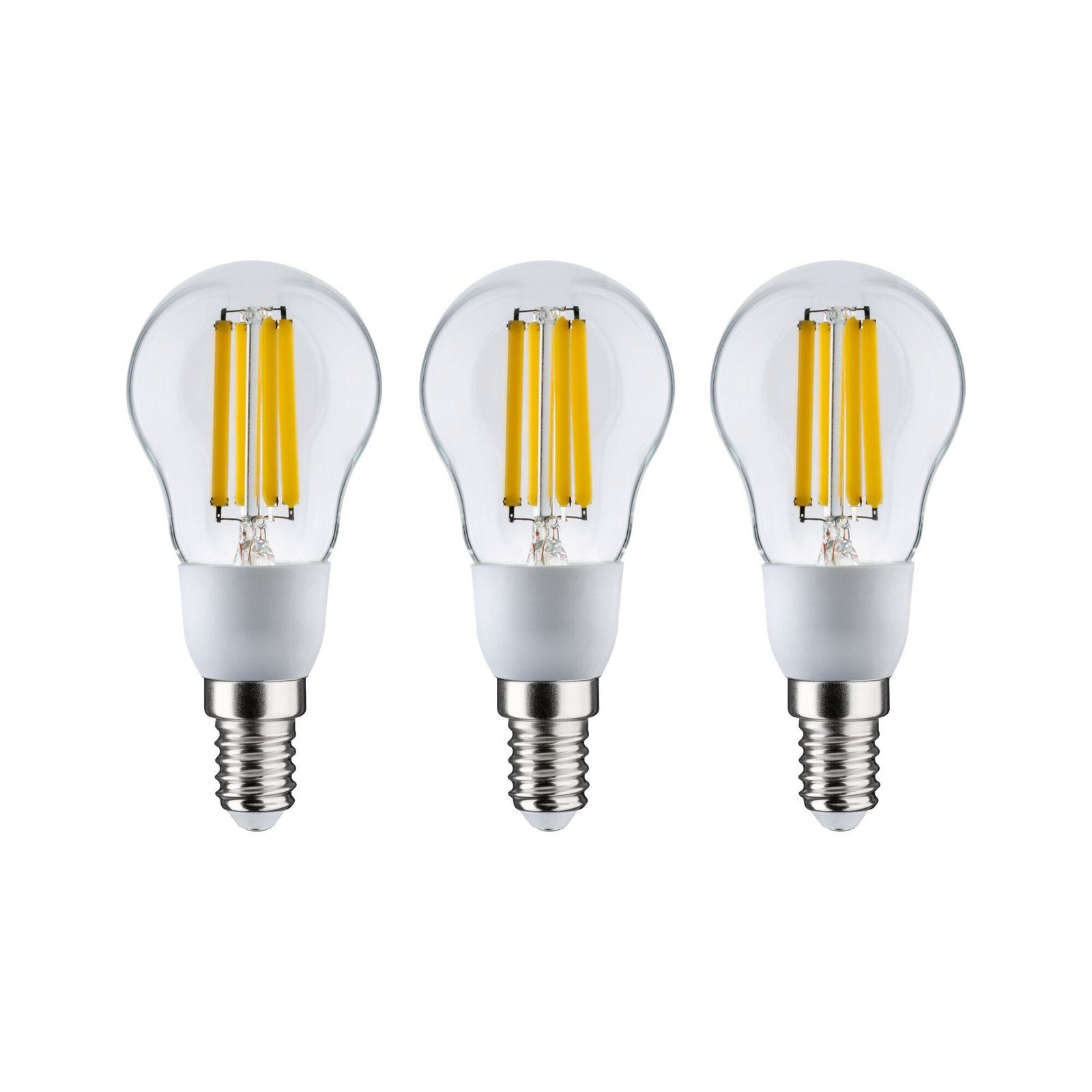 Paulmann Led-verlichting Eco-Line 3-pack druppel 525lm 2,5W 3000K helder 230V