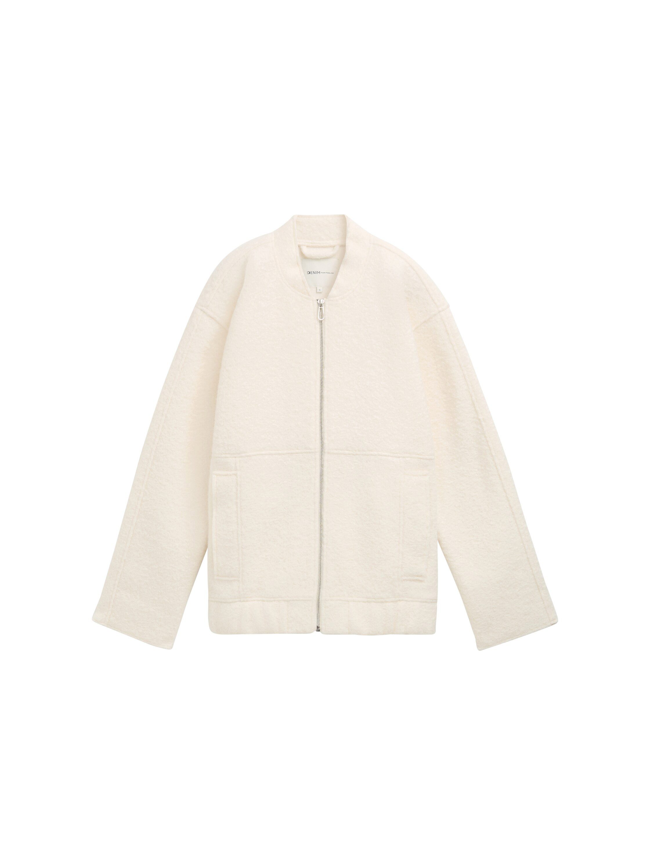 Tom Tailor Denim Jasje met boucléstructuur