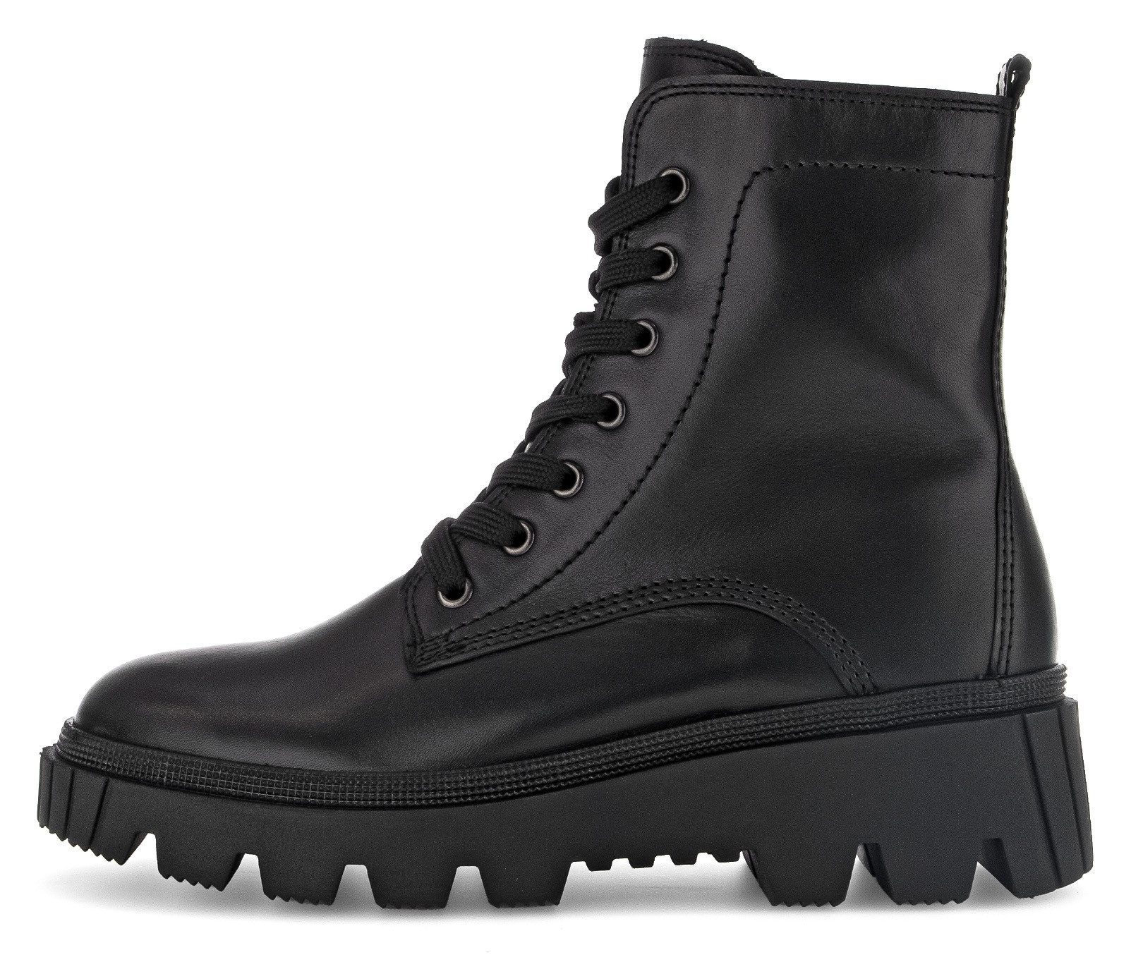Gabor Veterschoenen , plateau, veterschoenen, chunky boots met binnenrits
