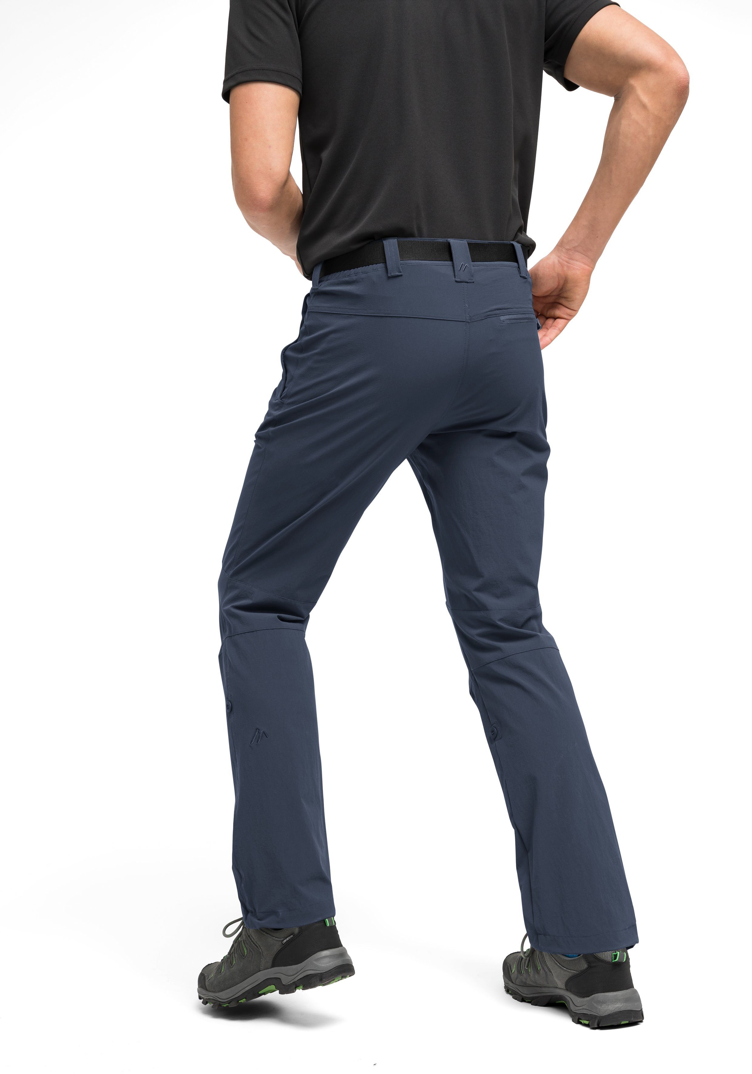 Maier Sports Functionele broek Nil Herenwandelbroek, ventilerende outdoorbroek met oprolfunctie