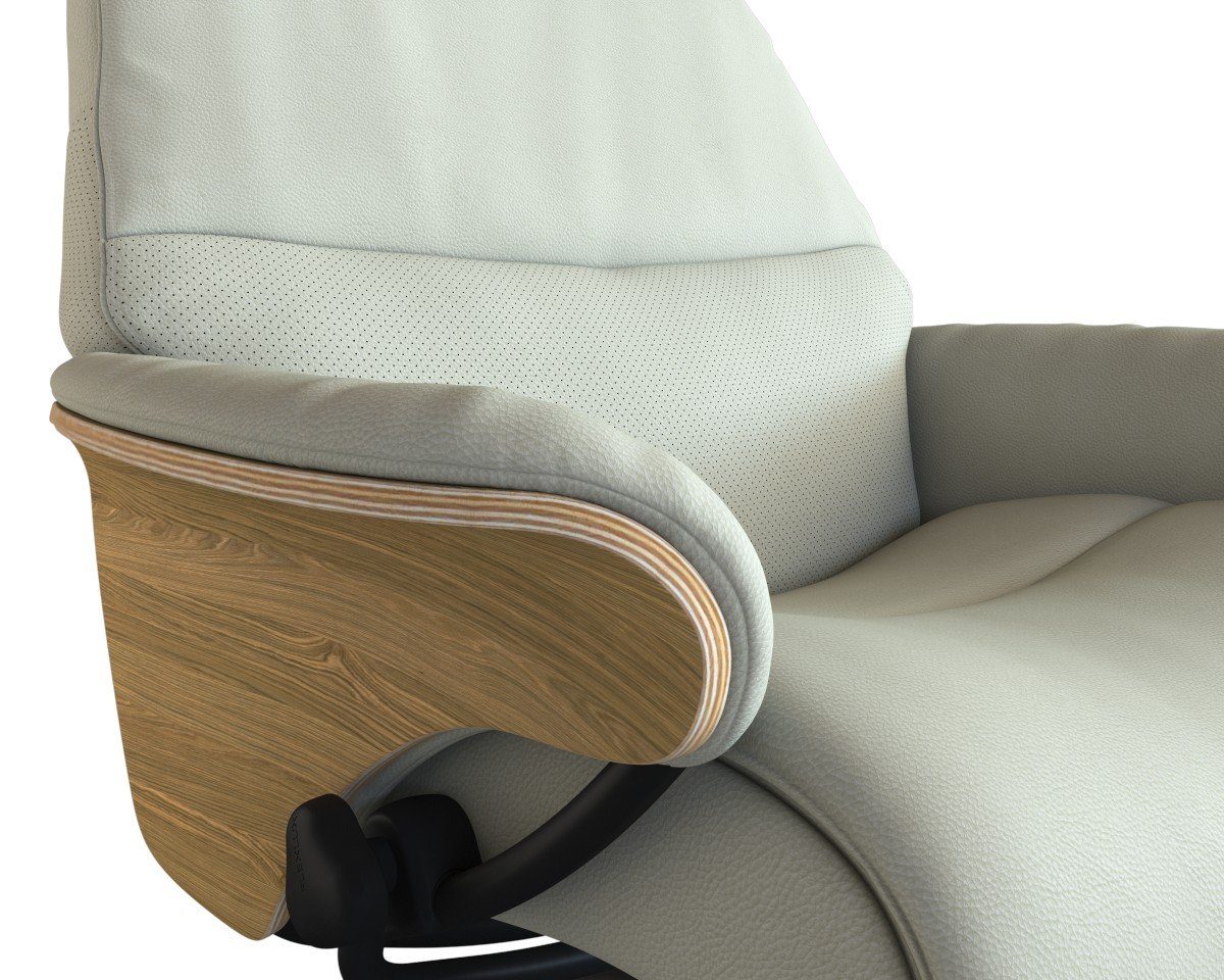 FLEXLUX Relaxfauteuil Aarhus, functionele stoel, gestoffeerde stoel, armleuningen, TV-fauteuil