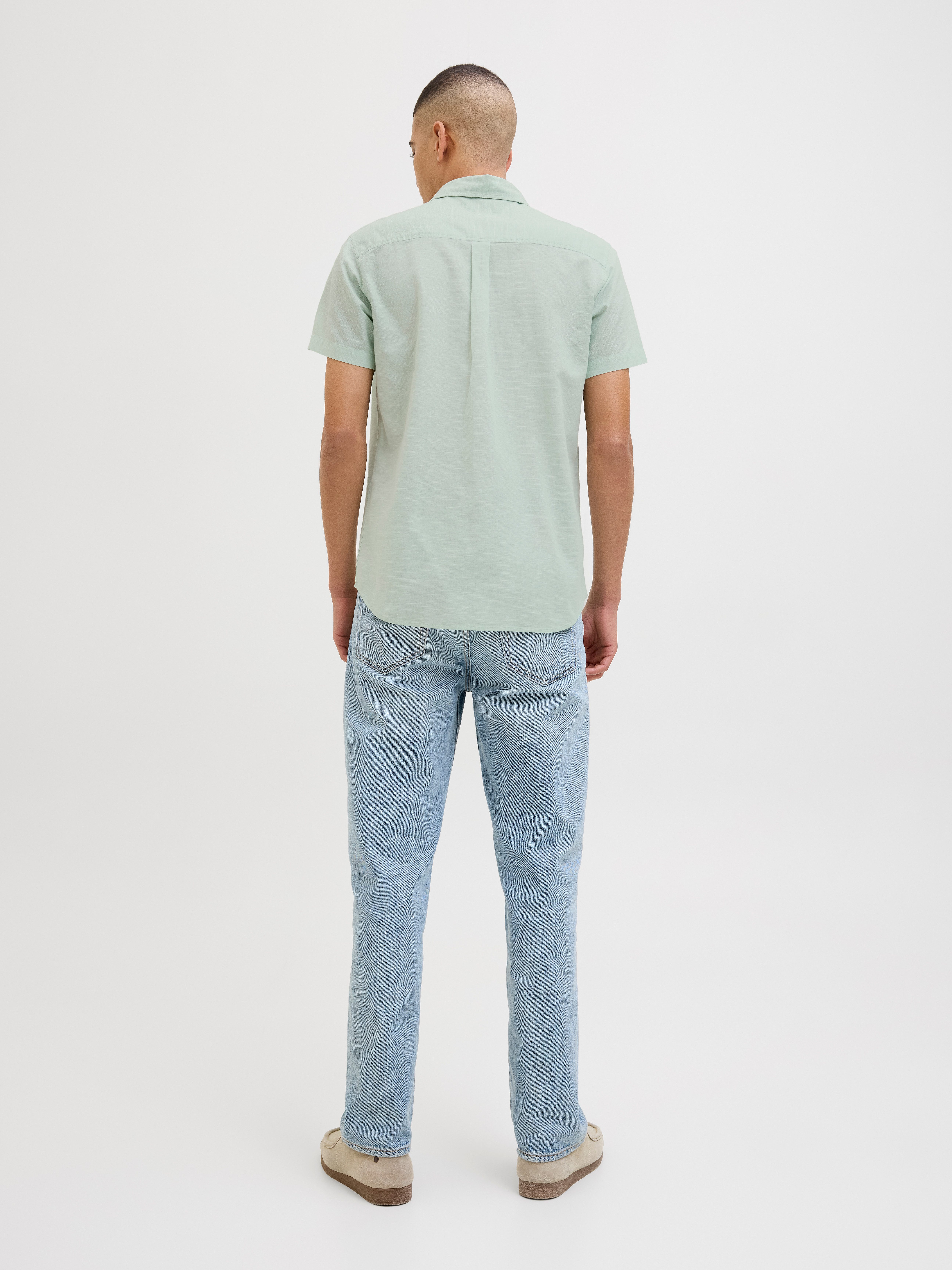 Jack & Jones Overhemd met korte mouwen JJESUMMER SHIRT SS SN