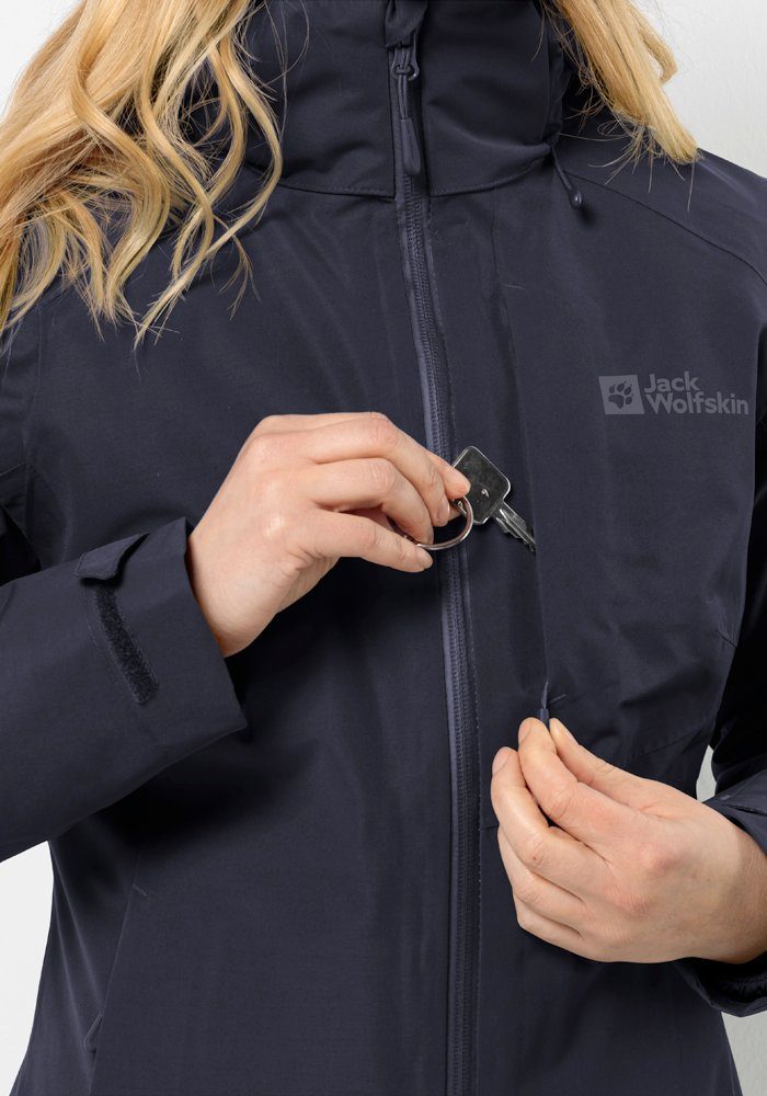 Jack Wolfskin Functioneel 3-in-1-jack BERGLAND 3IN1 JKT W