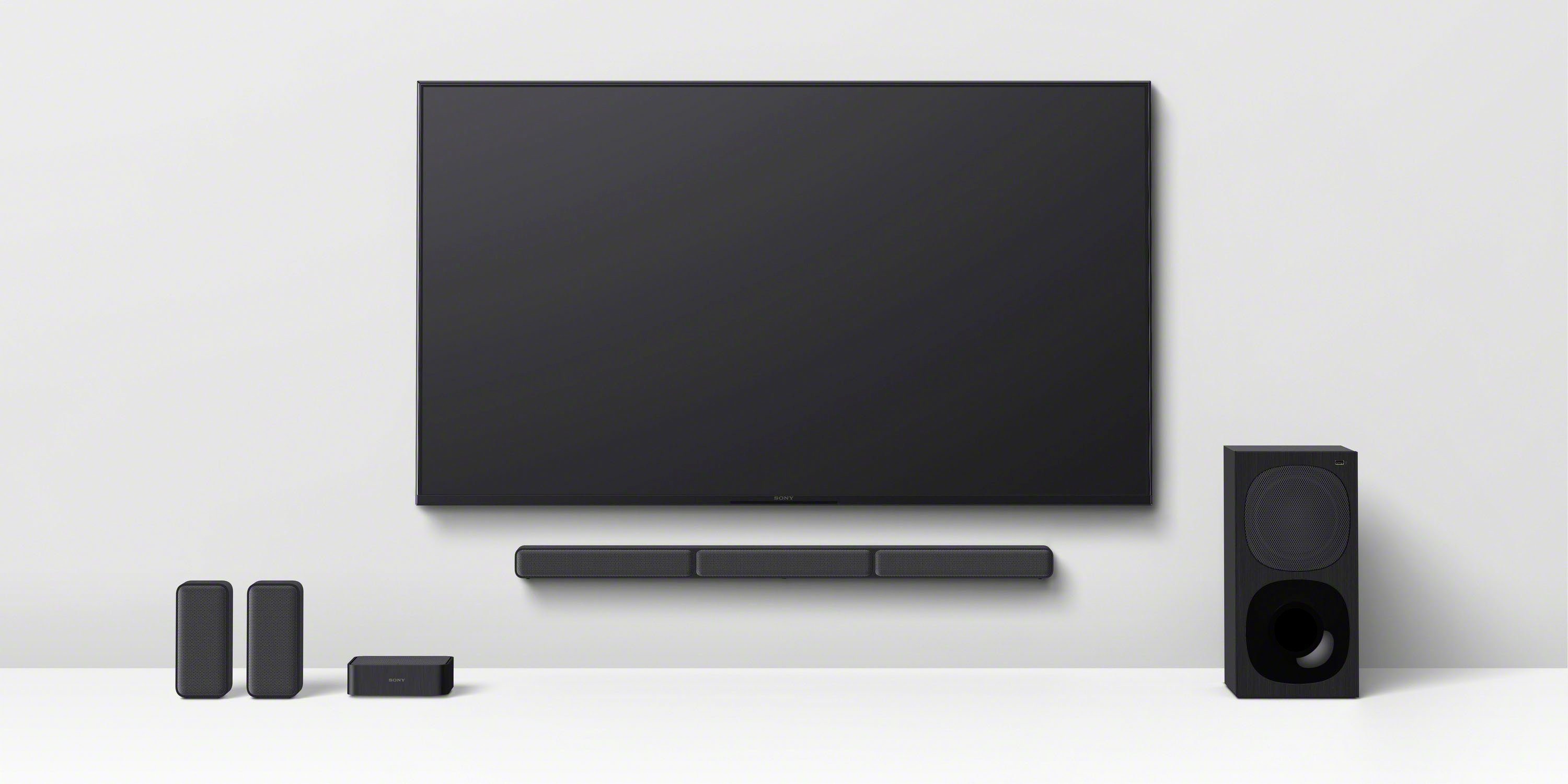 Sony Soundbar HT-S40R kanaal- inclusief bedrade subwoofer, draadloze rear-luidsprekers