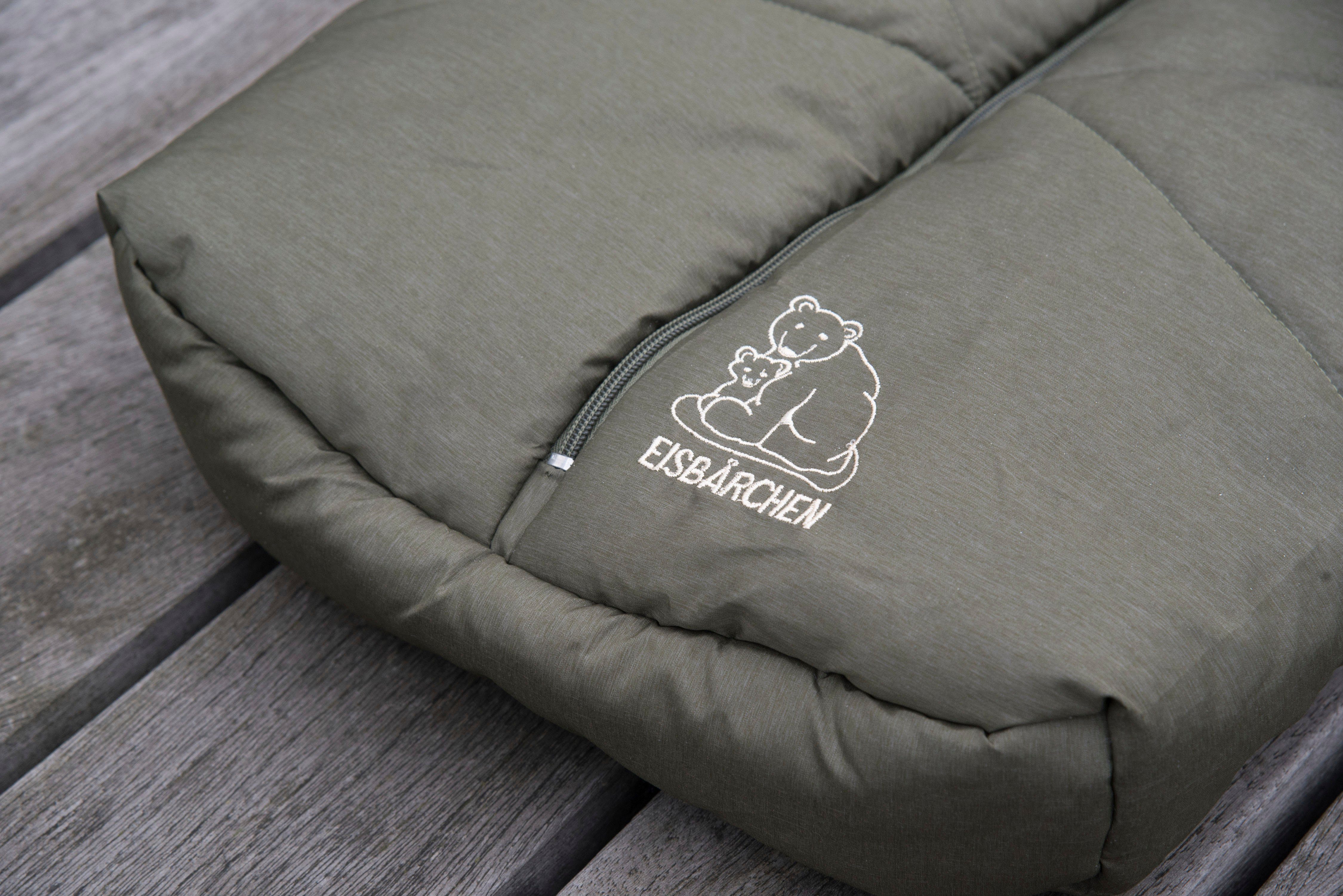 Heitmann Felle Voetenzak Eisbärchen - Kleine wintervoetsak fleece met fleece-voering, voor babyzitje, kinderwagen enz