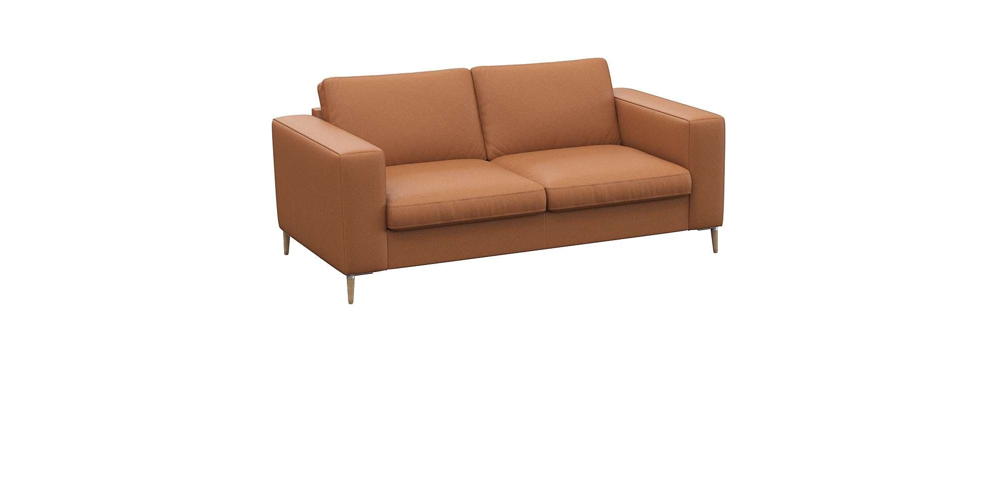 FLEXLUX 2-zitsbank Fiore designsofa, comfortabel en gezellig door hoogwaardige zitconstructie
