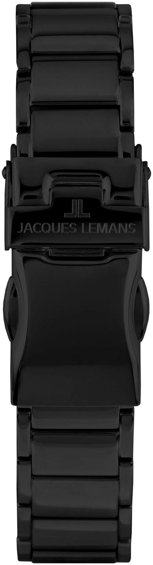 Jacques Lemans Keramisch horloge Monaco Quartz horloge, armbandhorloge, dameshorloge, gehard Crystex-glas