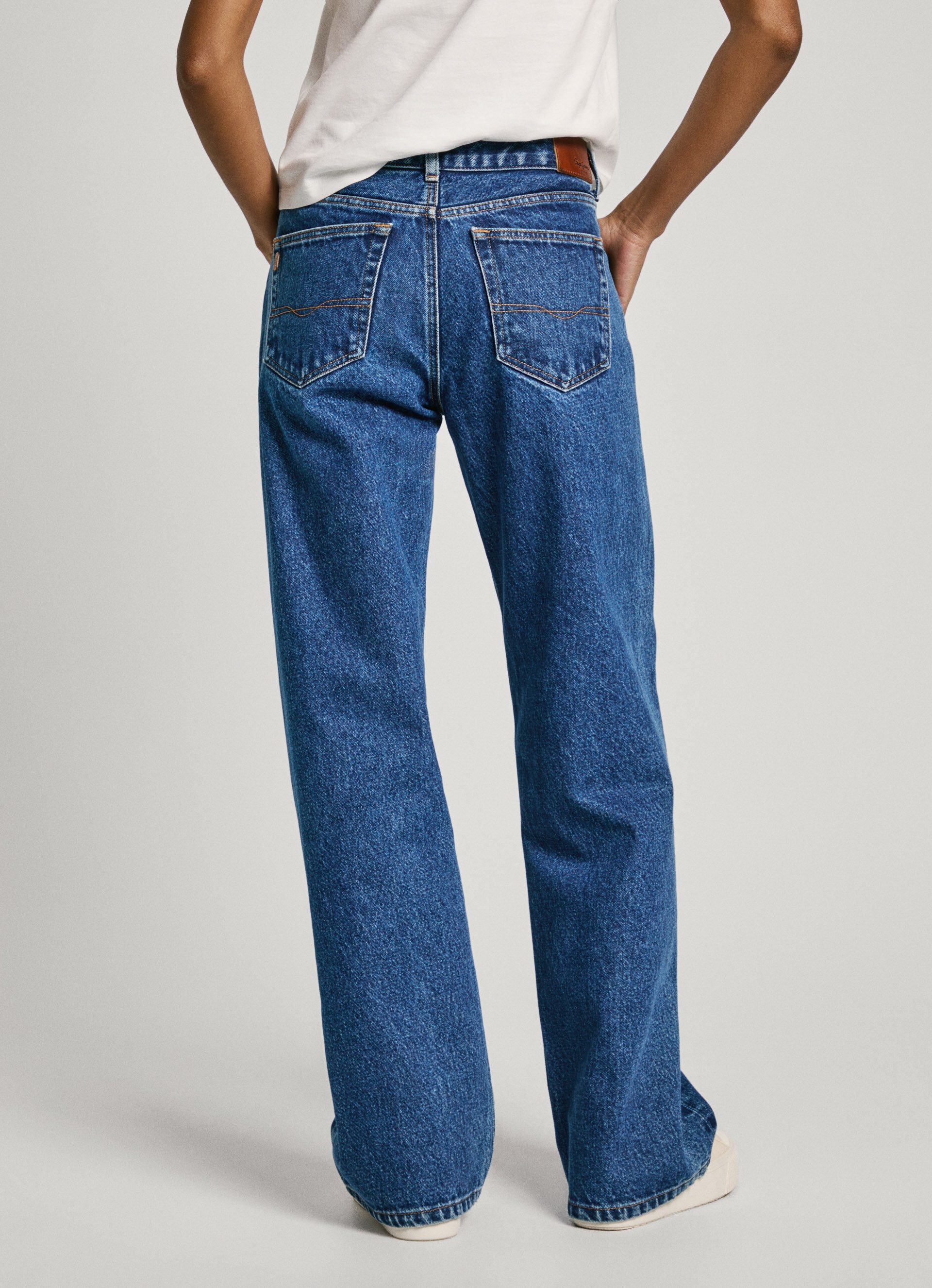 Pepe Jeans Loose fit jeans LOOSE ST JEANS HW met rechte, brede pijp