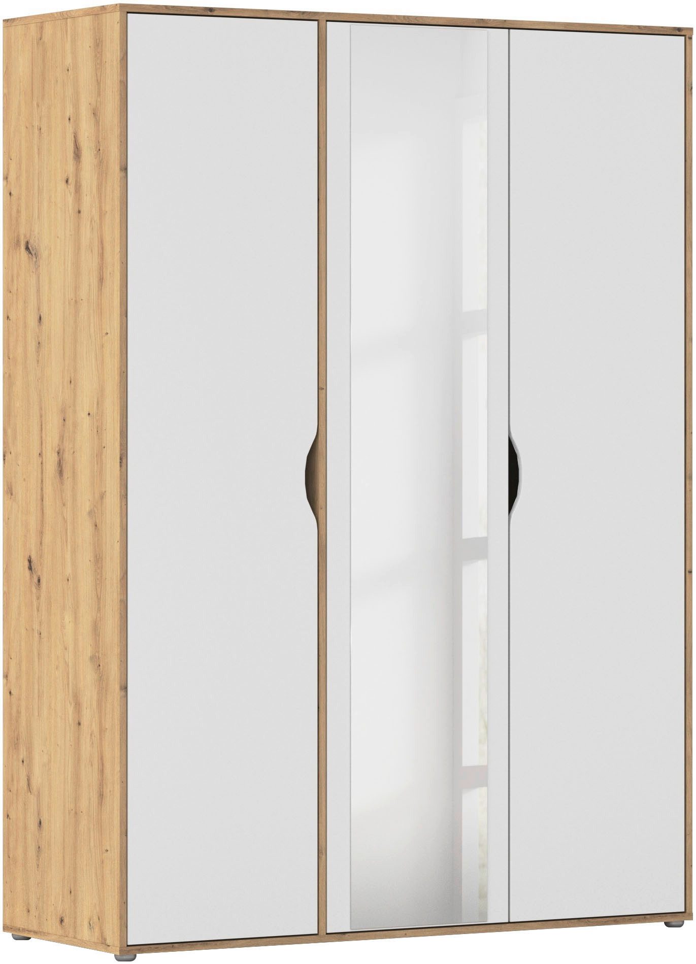 rauch Draaideurkast Kledingkast Kast Garderobe Wasmand NARAI met Spiegel Greefaansluitingen voor een greeploze look TOPSELLER MADE IN GERMANY
