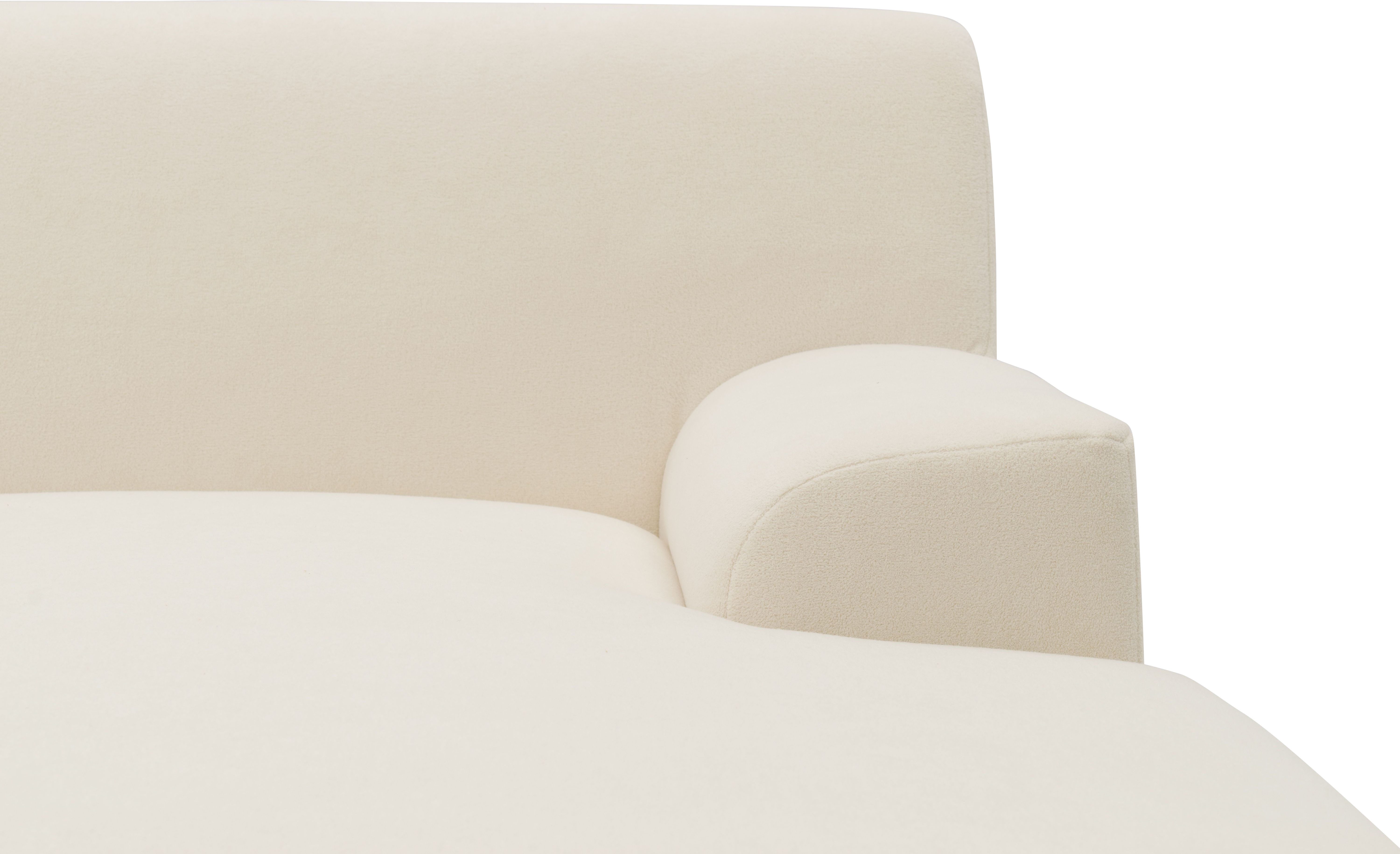 DOMO collection Hoekbank Turah 2, L-Vorm, Corduroy of Luxe-Microvezel, comfortabele binnenvering