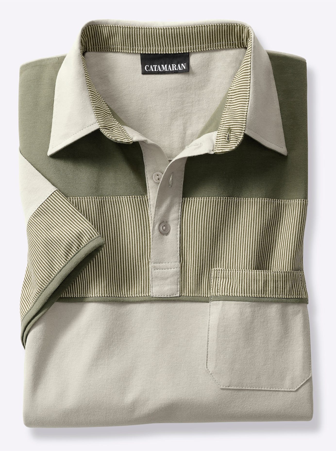 Catamaran Poloshirt met korte mouwen (1-delig)