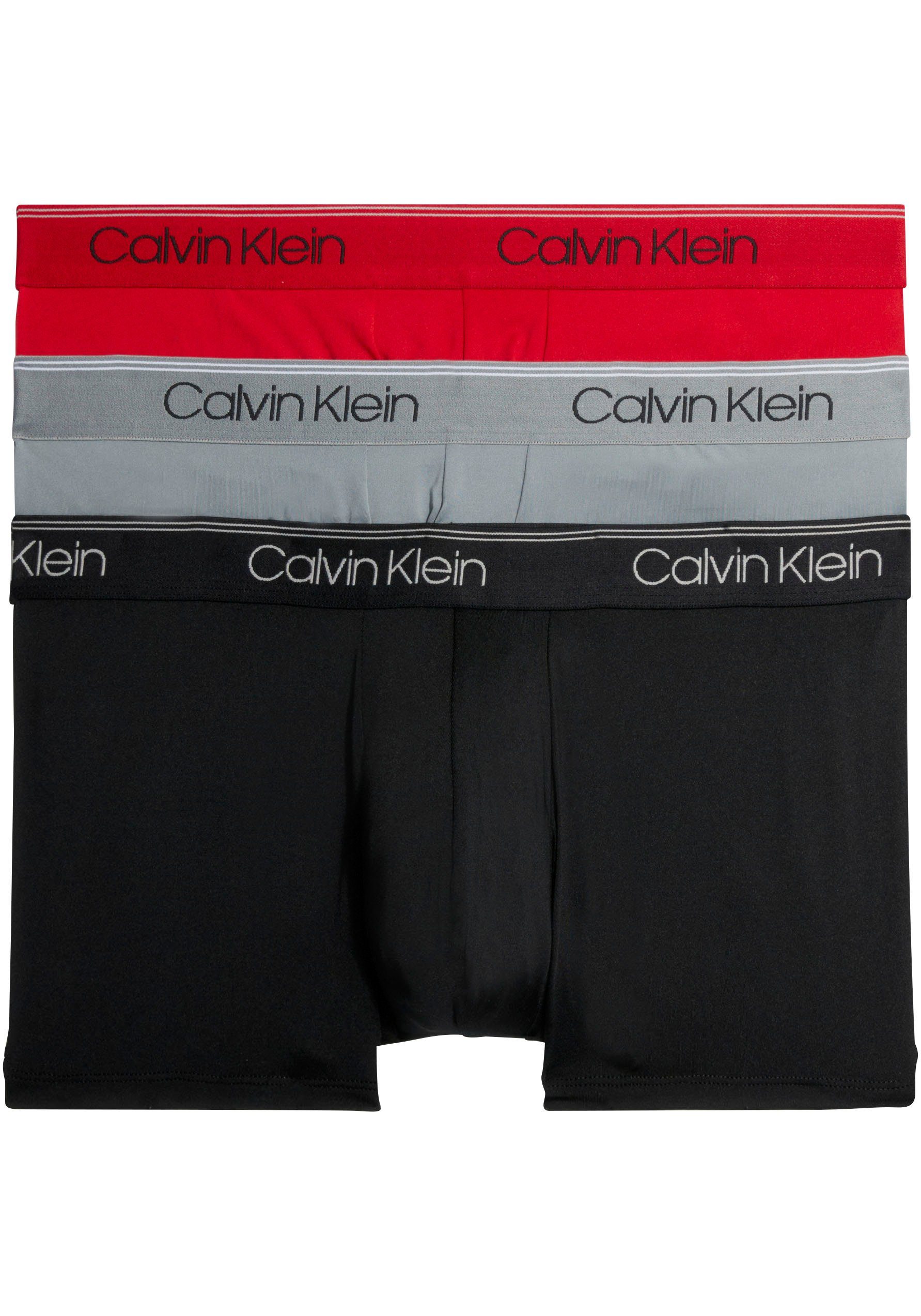 Calvin Klein 3-Pack Microfiber Stretch Boxers Multicolor Shorty Multicolor Heren