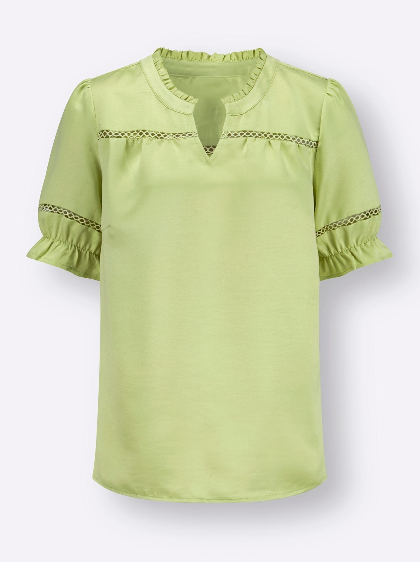 Classic Inspirationen Satijnen blouse