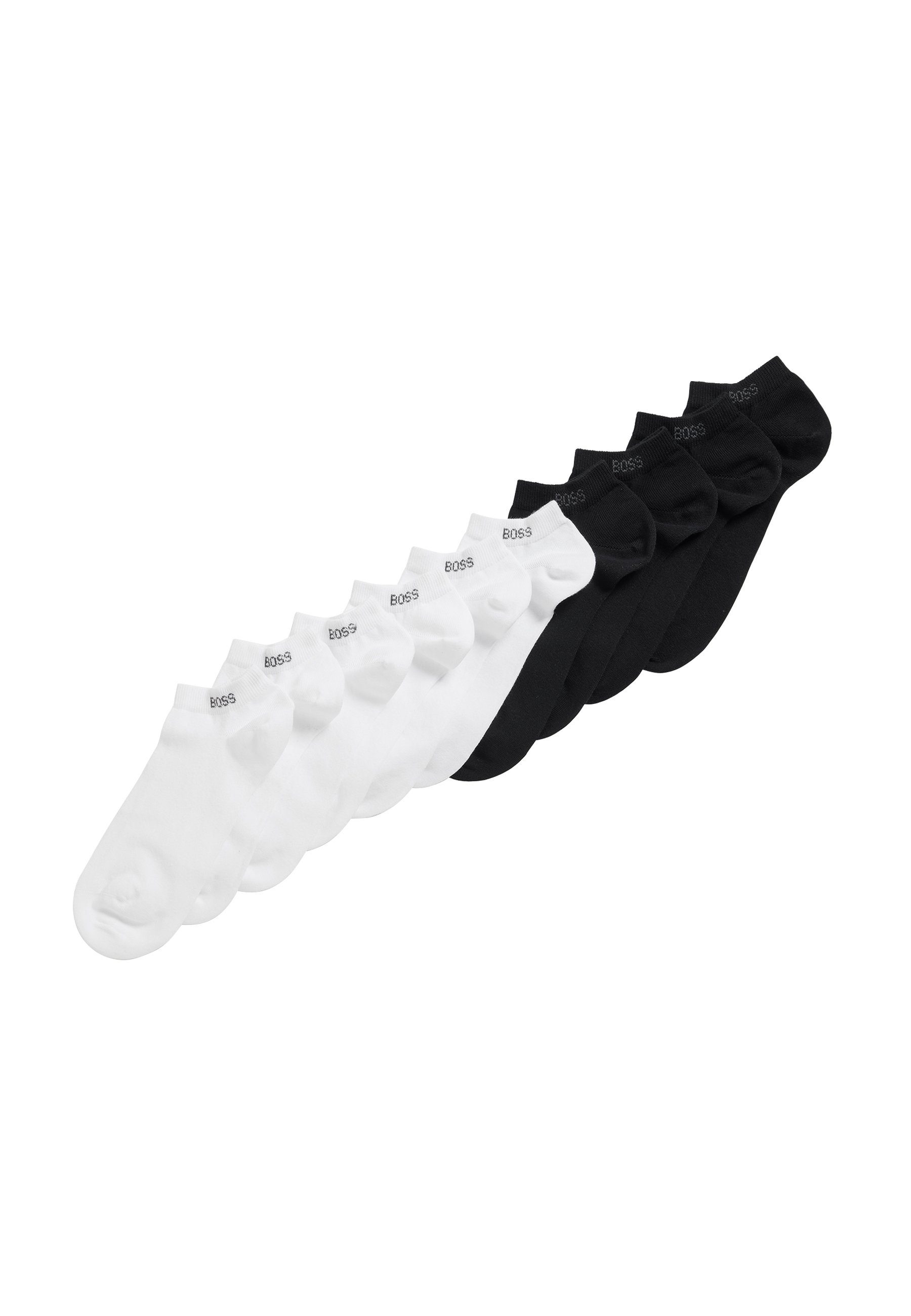 BOSS Sneakersokken 5P AS Uni Color CC (set, 5 paar, 5er)